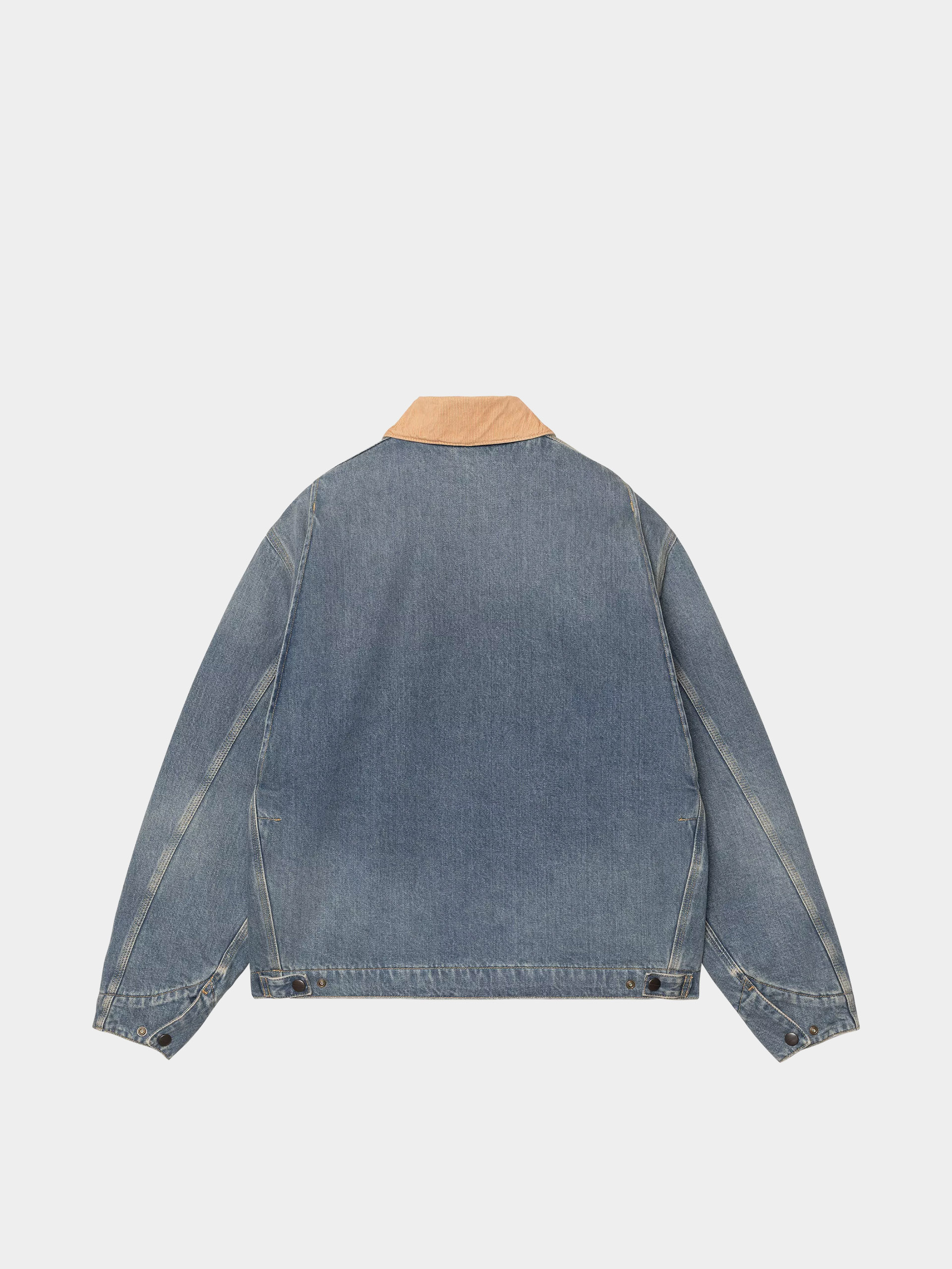 Bunda Carhartt WIP OG Detroit (blue/dusty h brown/old used wash)