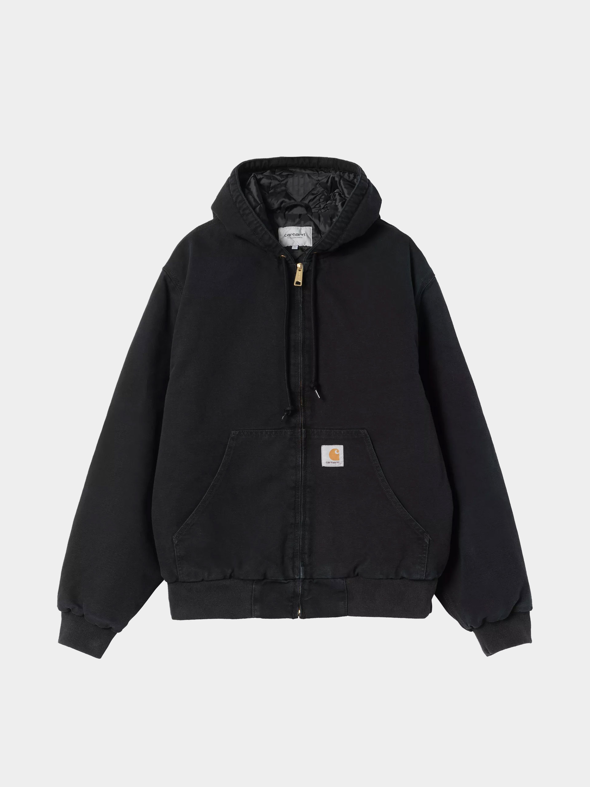 Bunda Carhartt WIP OG Active (black/stone canvas)