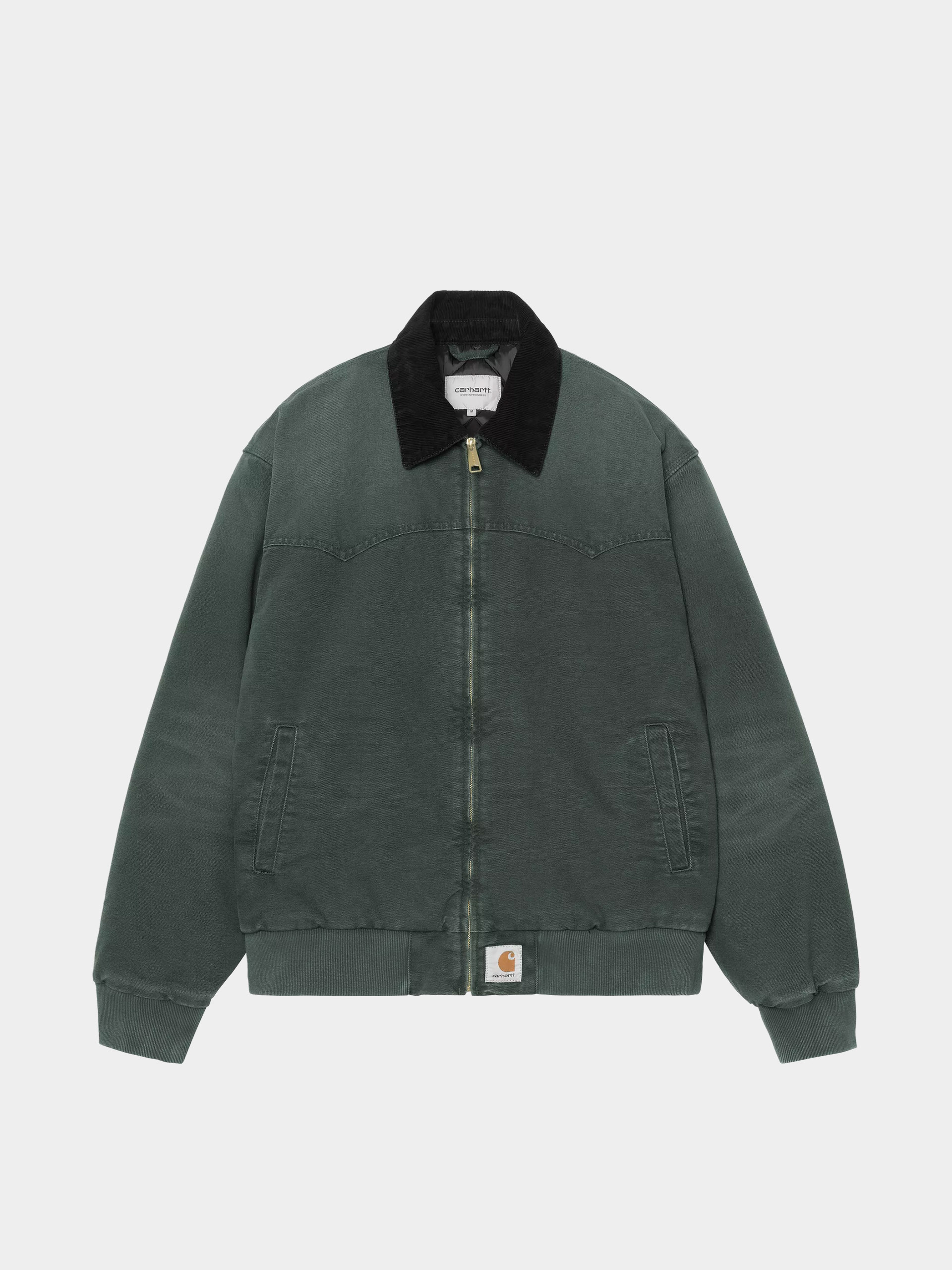 Bunda Carhartt WIP OG Santa Fe (raven/black/stone canvas)