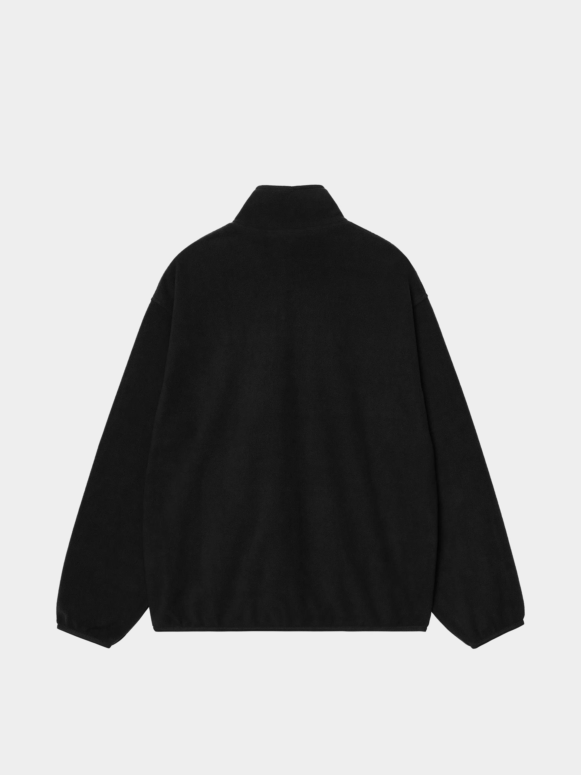 Pánsky Flísová mikina Carhartt WIP Edmore Half Zip (black/white)
