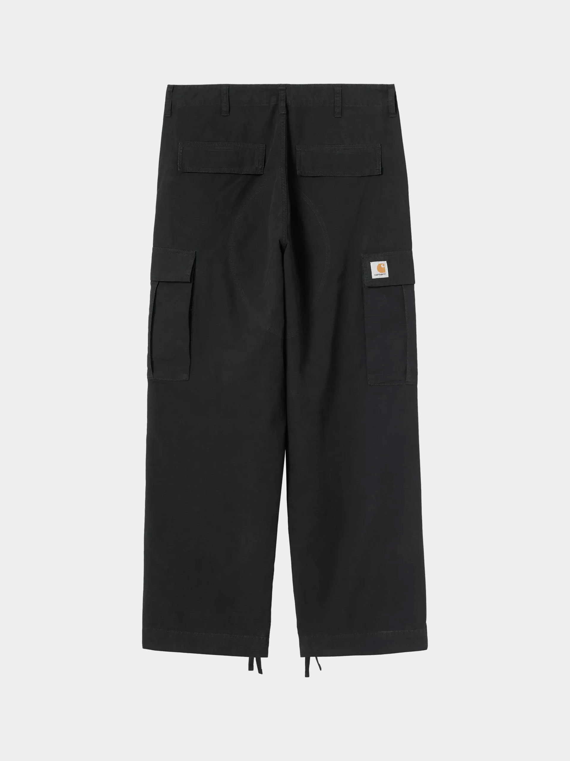 Nohavice Carhartt WIP OG Cargo (black/stone washed)