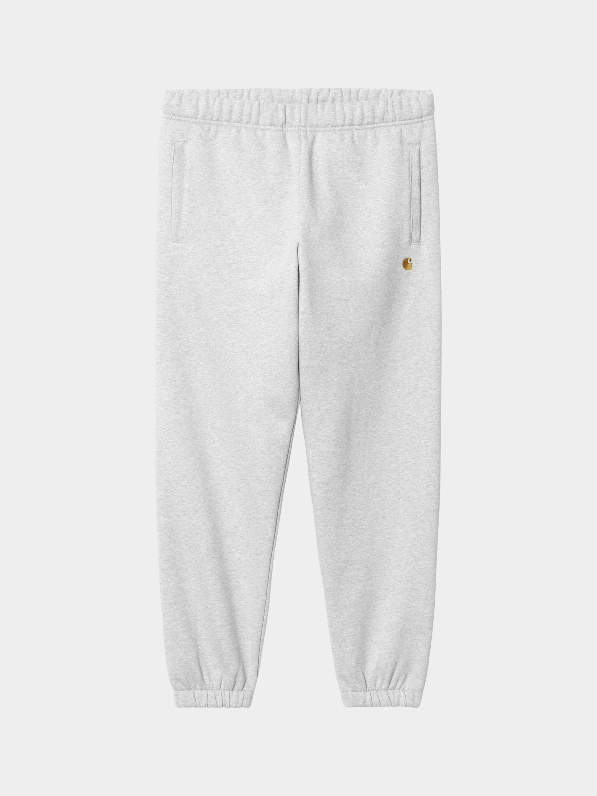 Nohavice Carhartt WIP Chase (ash heather/gold)