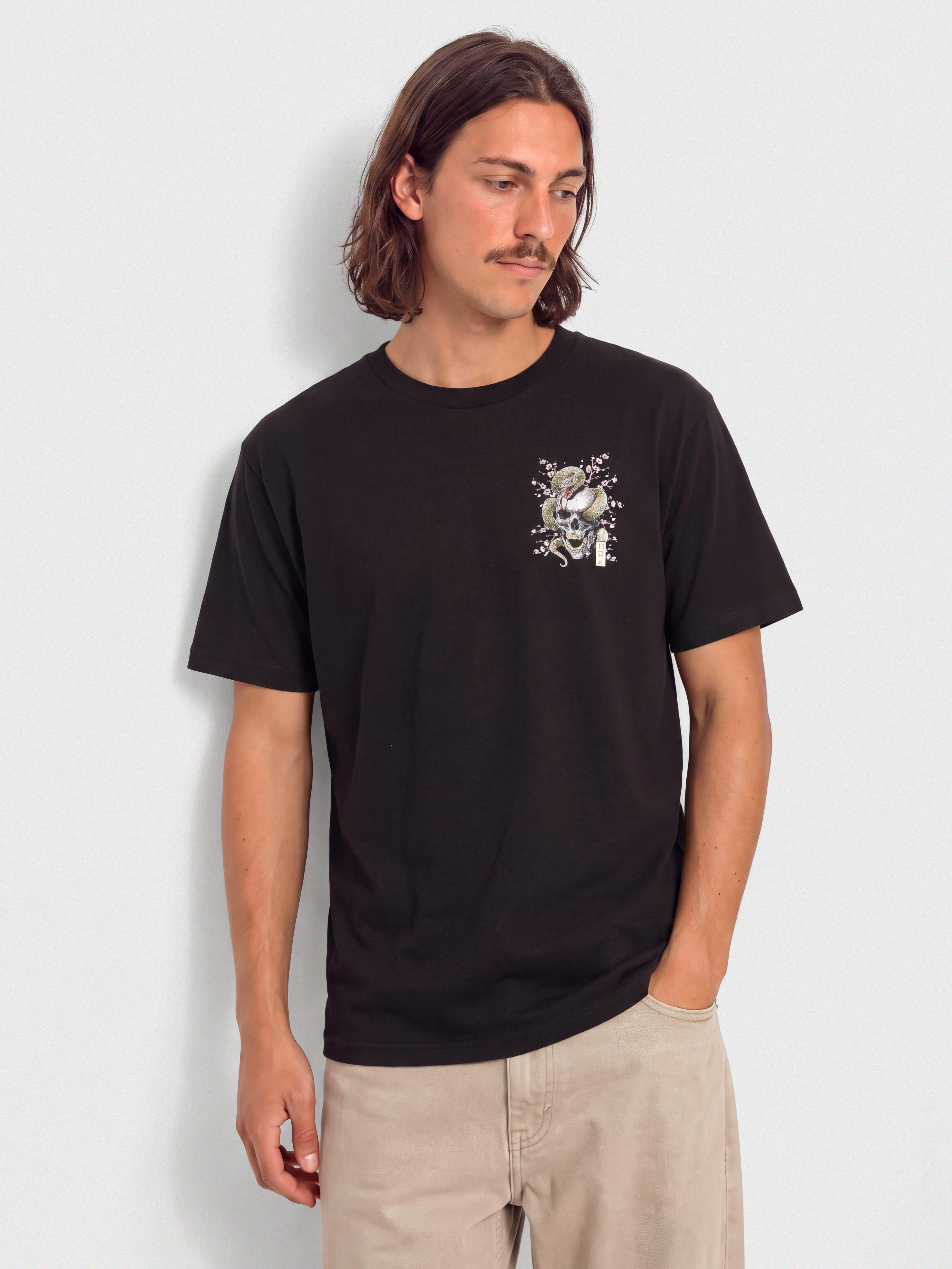 Nohavice Volcom Solver (worn light blue)