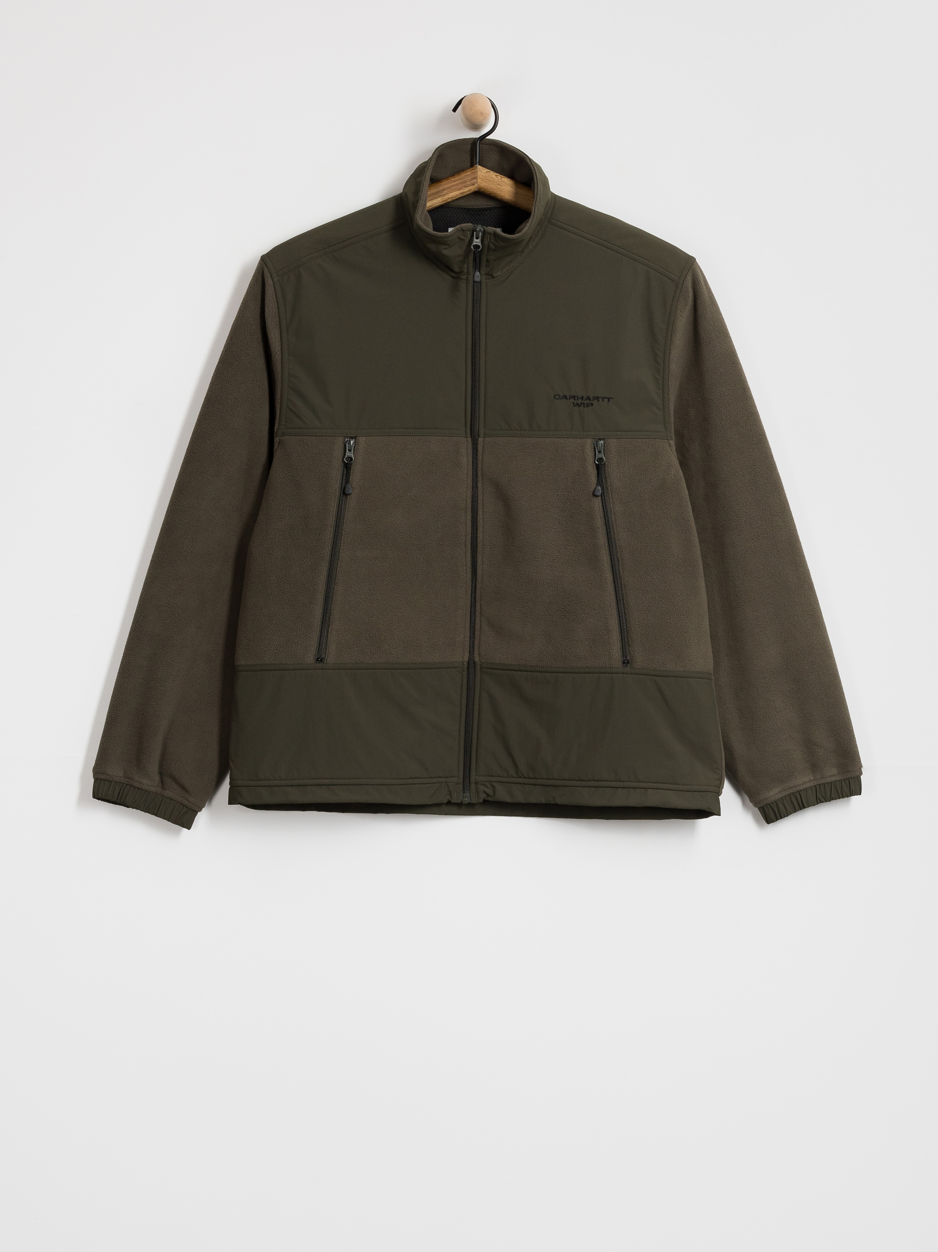 Flísová mikina Carhartt WIP Edmore (cypress/black)