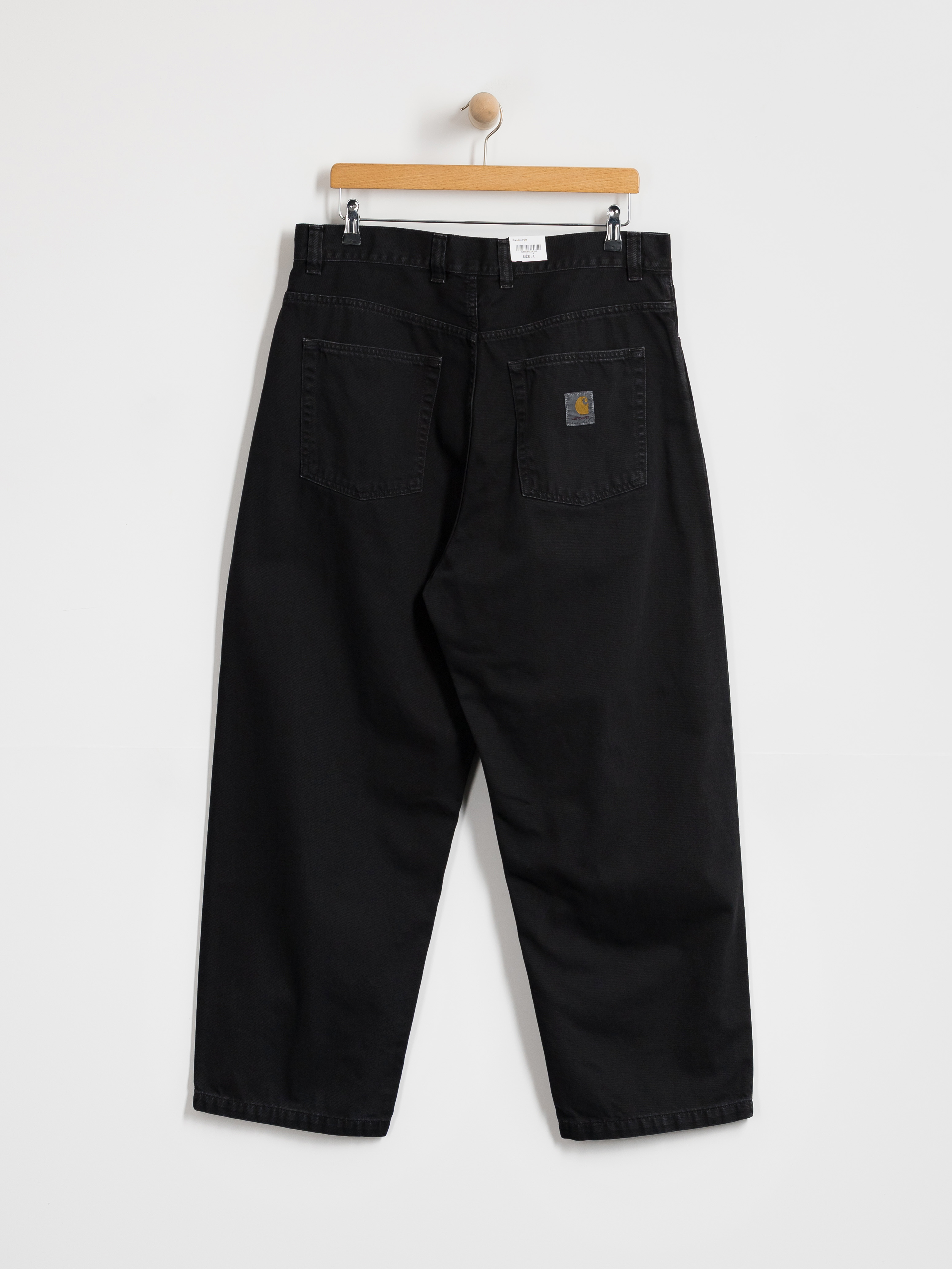 Nohavice Carhartt WIP Brandon (soot/stone dyed)
