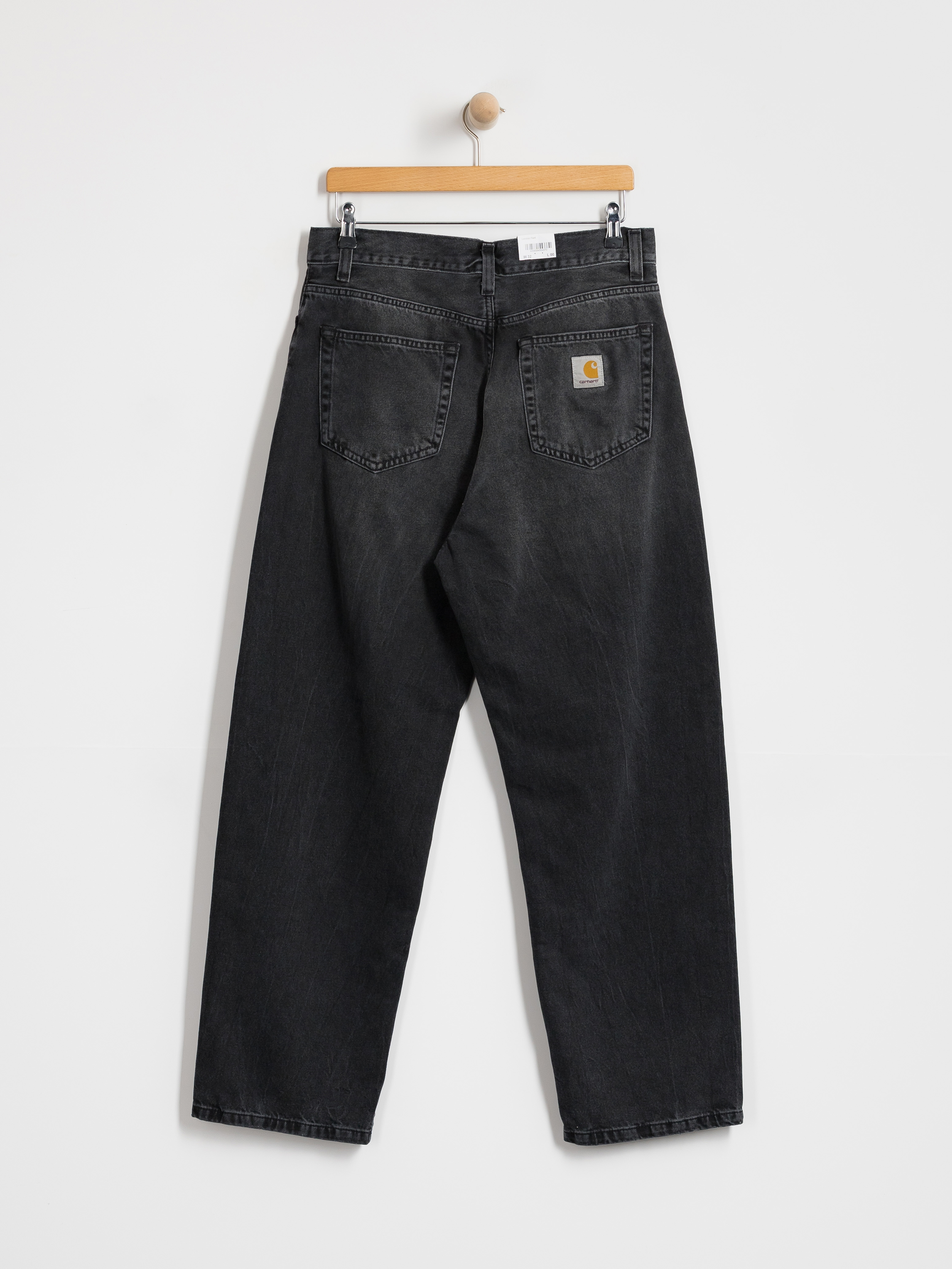 Nohavice Carhartt WIP Landon (black/marble used wash)