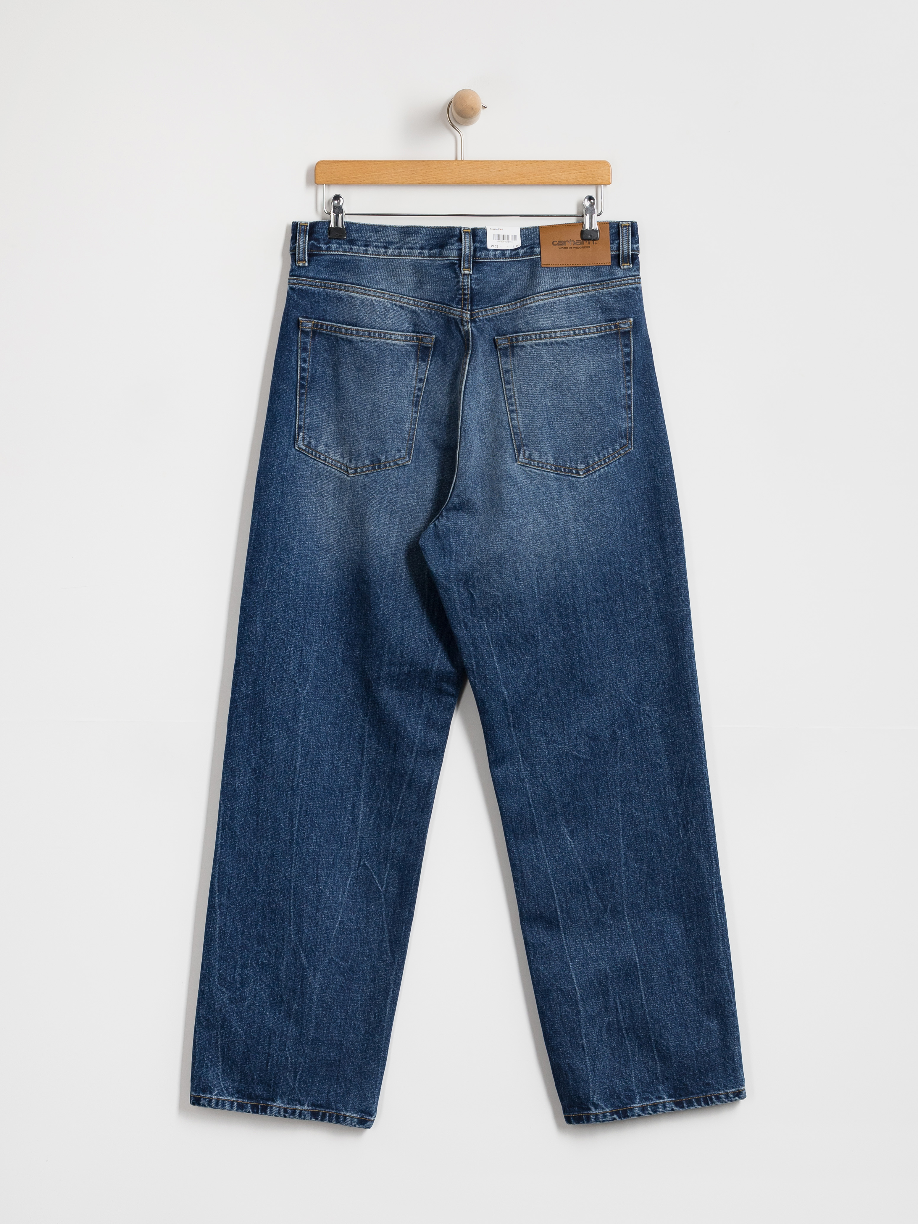 Nohavice Carhartt WIP Payson (blue/marble used wash)