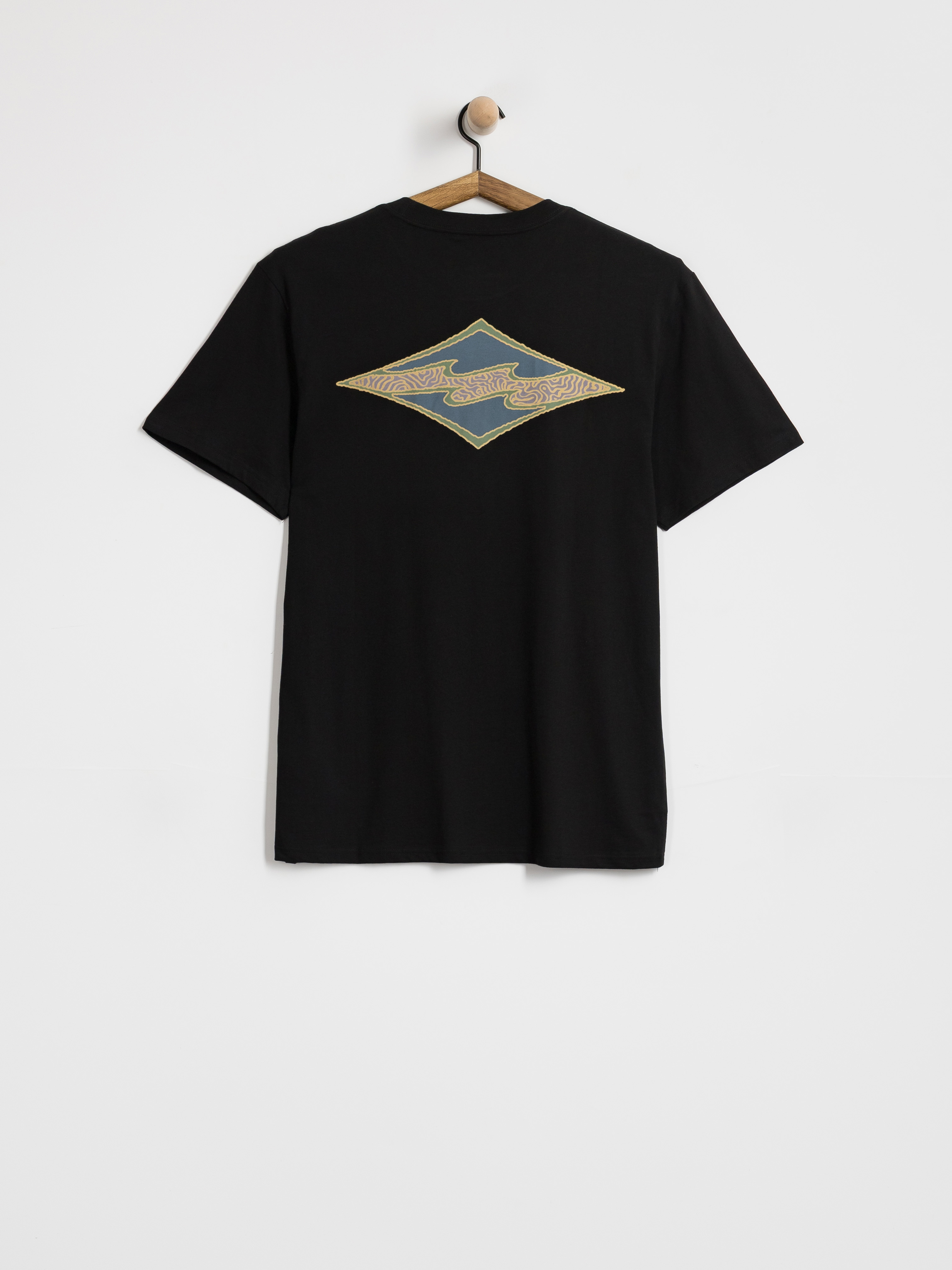 Tričko Billabong Crayon Wave (black)