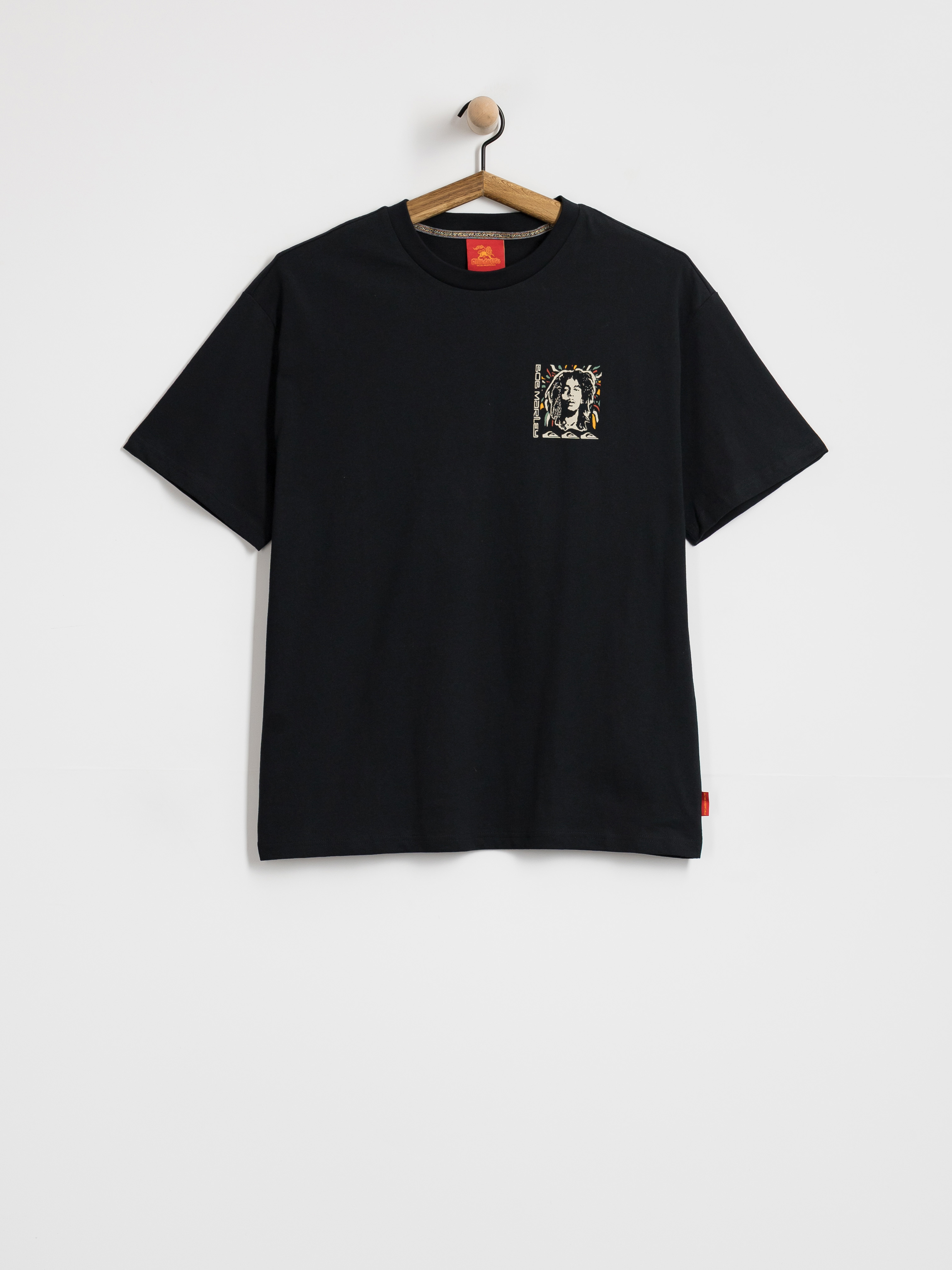 Tričko Quiksilver X Bob Warhead (black)