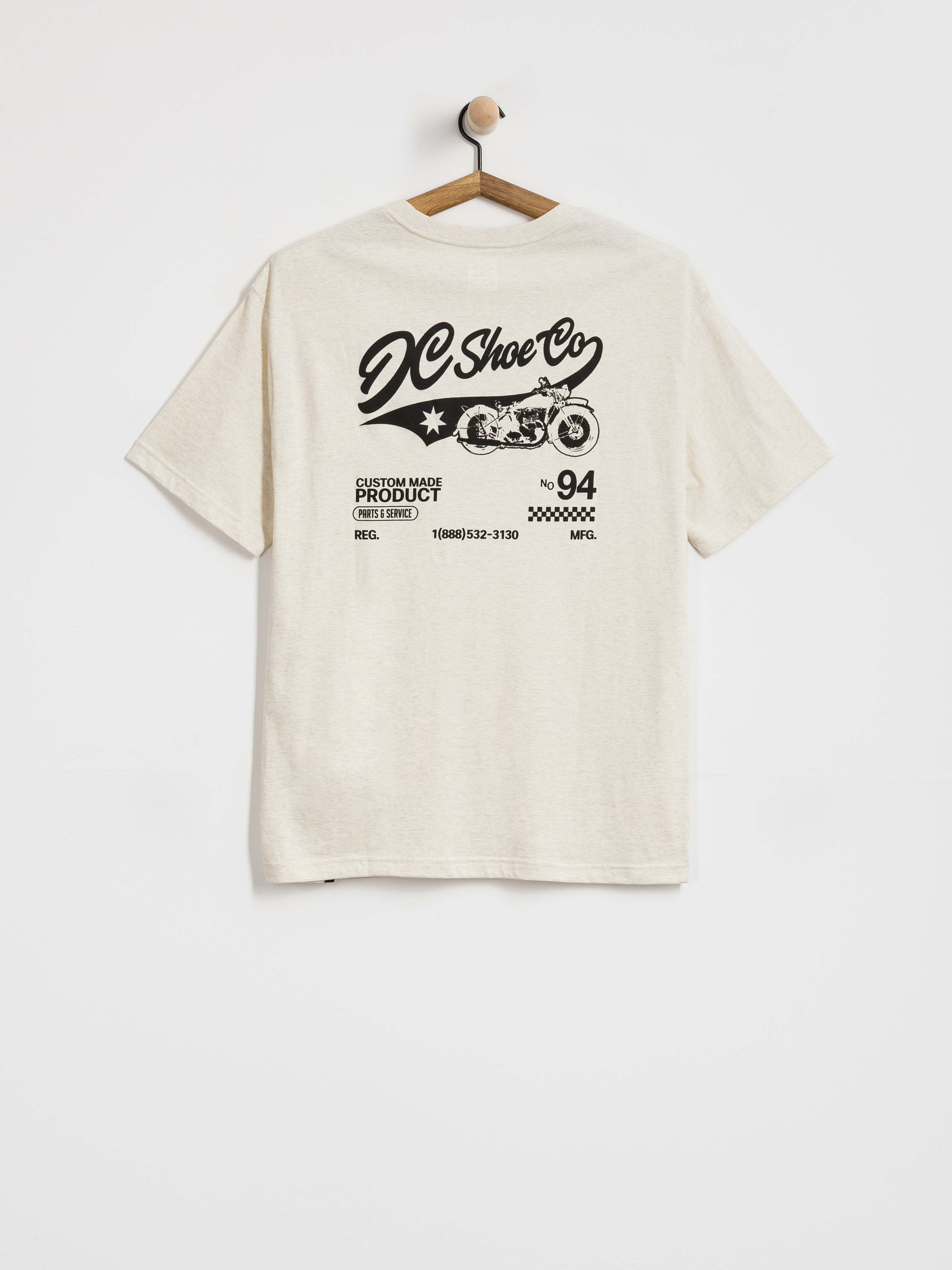 Tričko DC Chopper Hss (oatmeal heather)