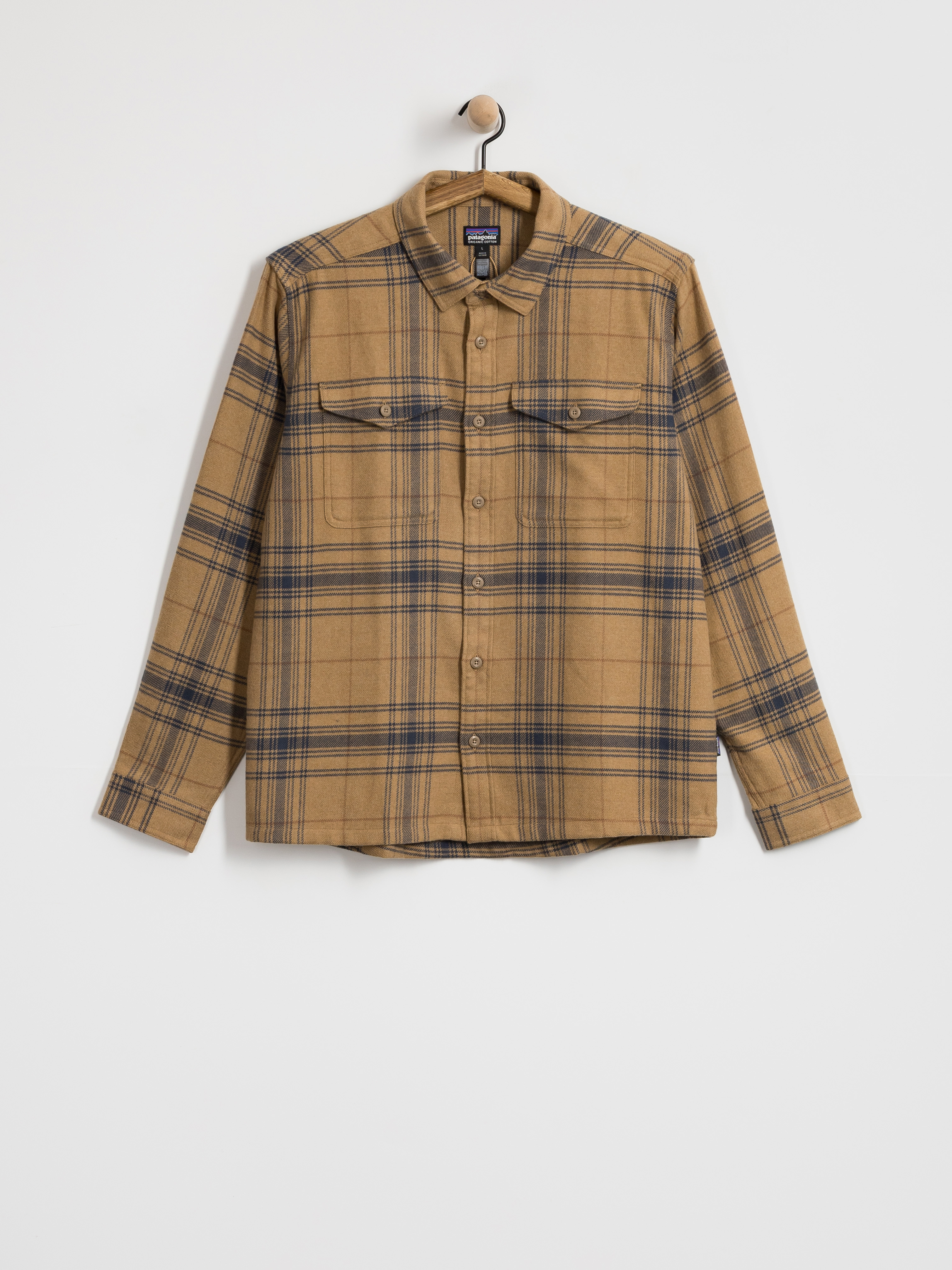 Kou0161eu013ea Patagonia Fjord Flannel (dissolve slab khaki)