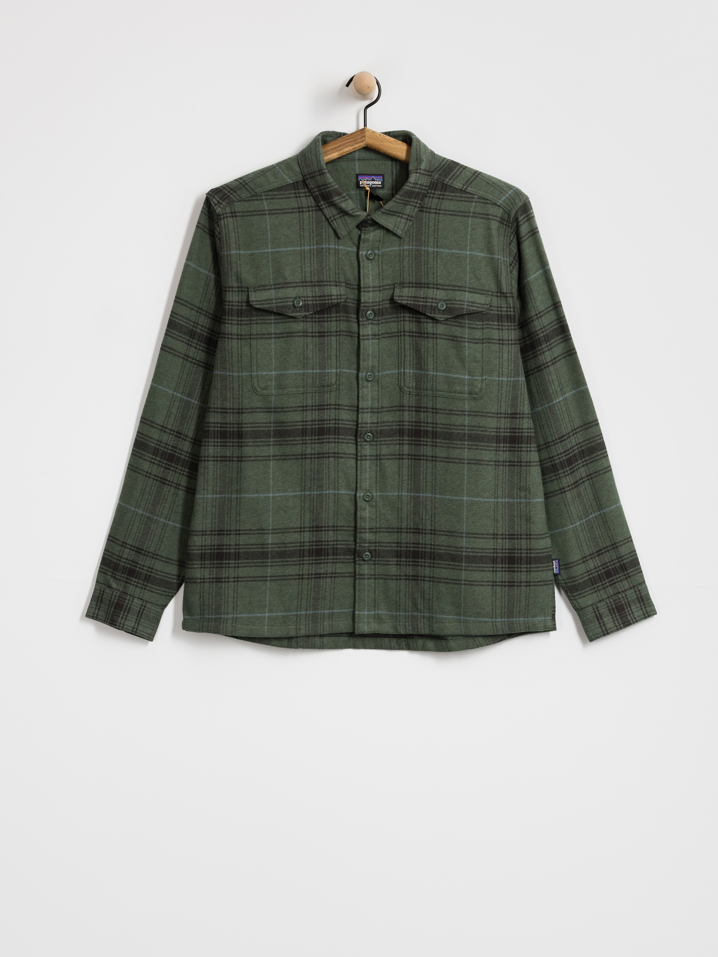 Košeľa Patagonia Fjord Flannel (dissolve treeline green)