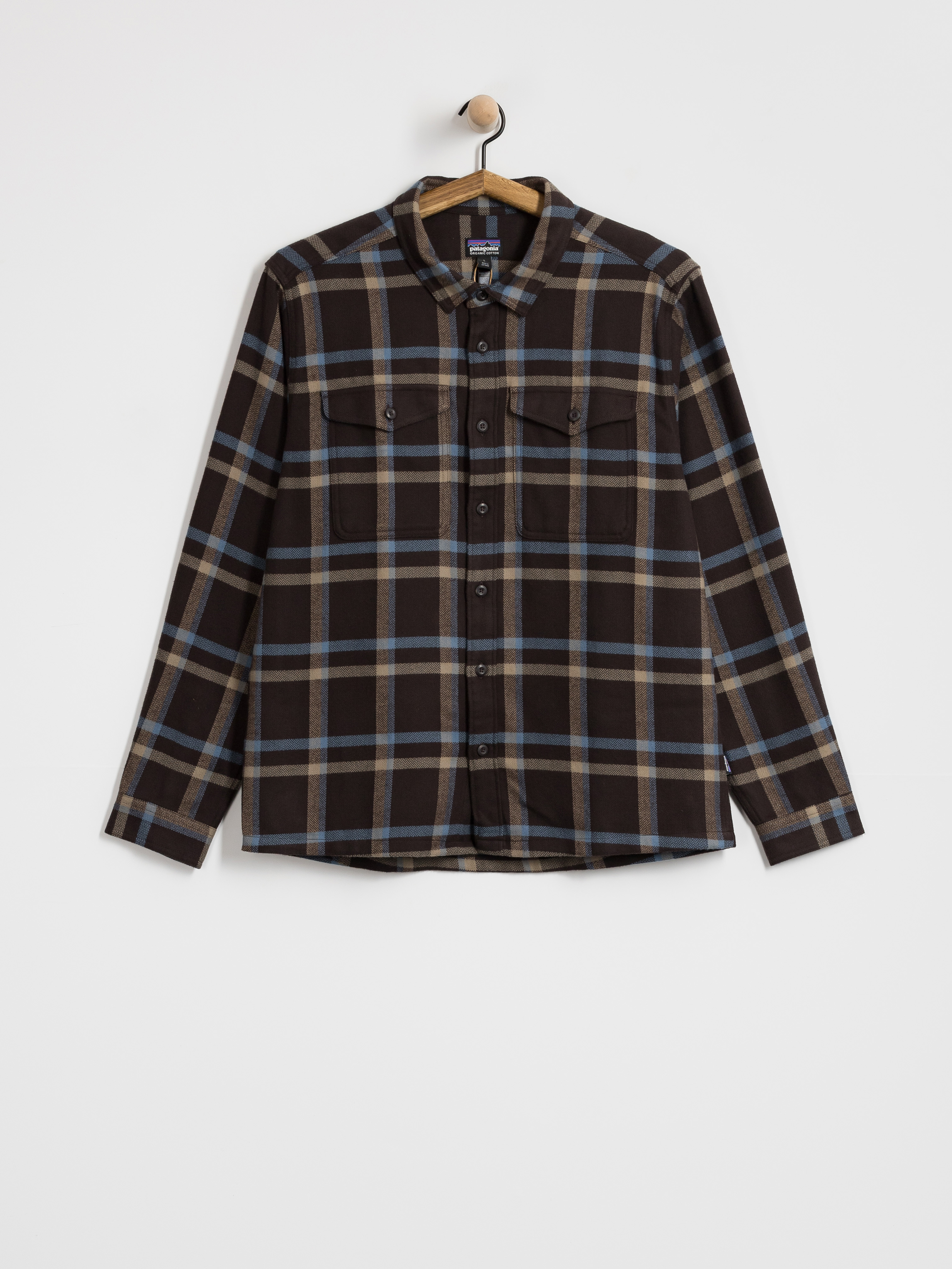 Košeľa Patagonia Fjord Flannel (crossing den brown)