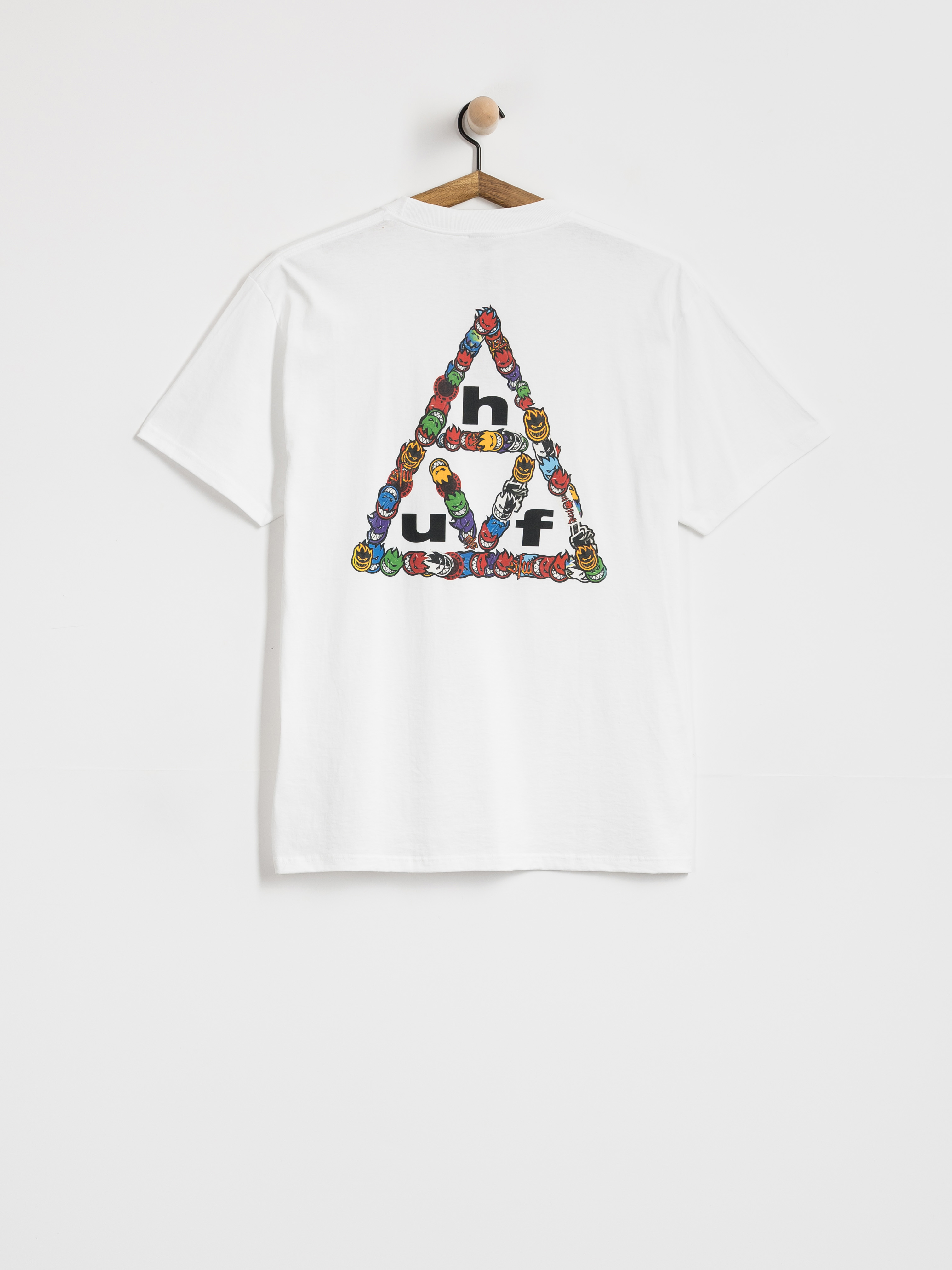Tričko HUF X Spitfire Sticker TT (white)