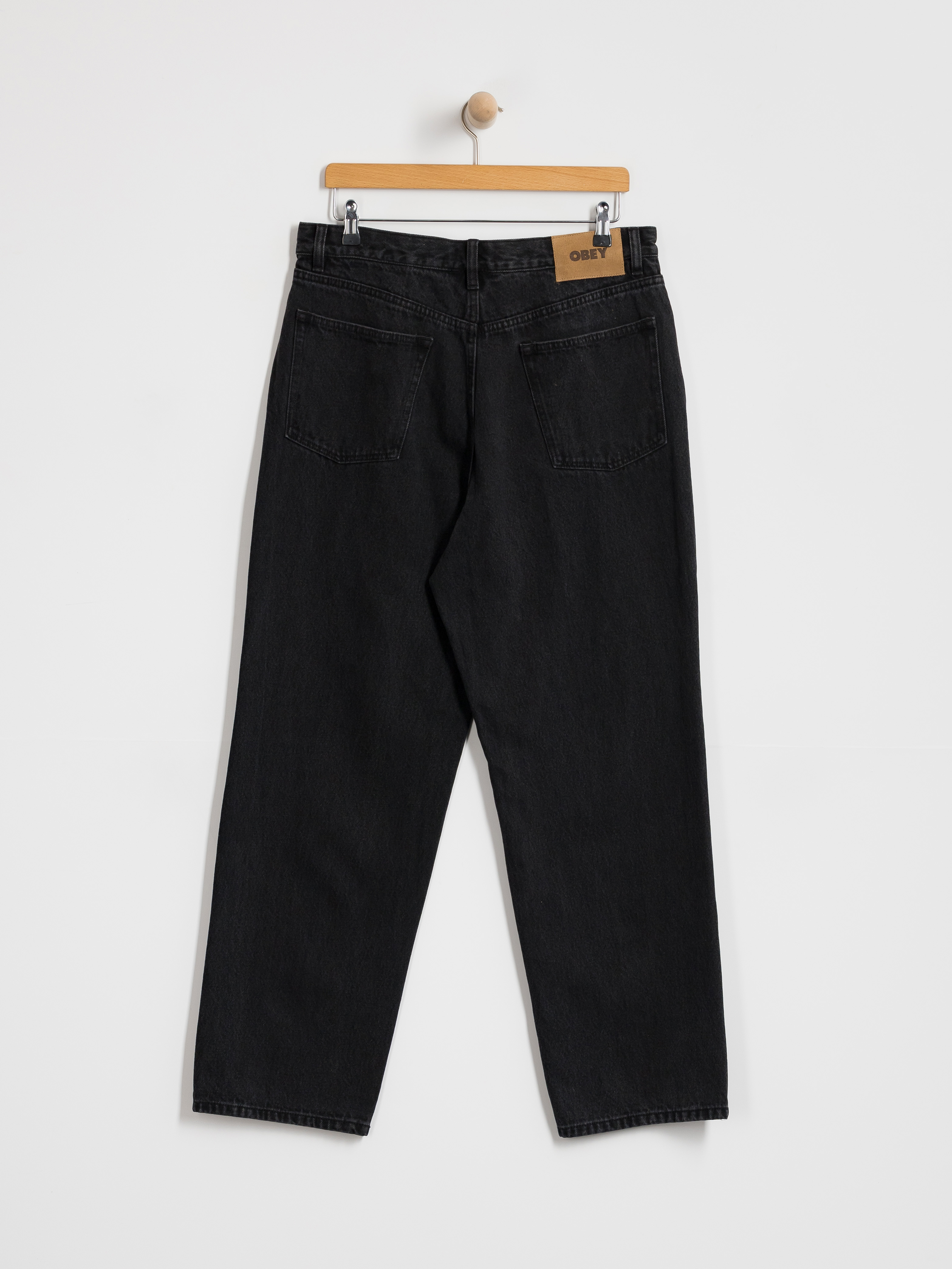 Nohavice OBEY Classic Baggy Denim (faded black)