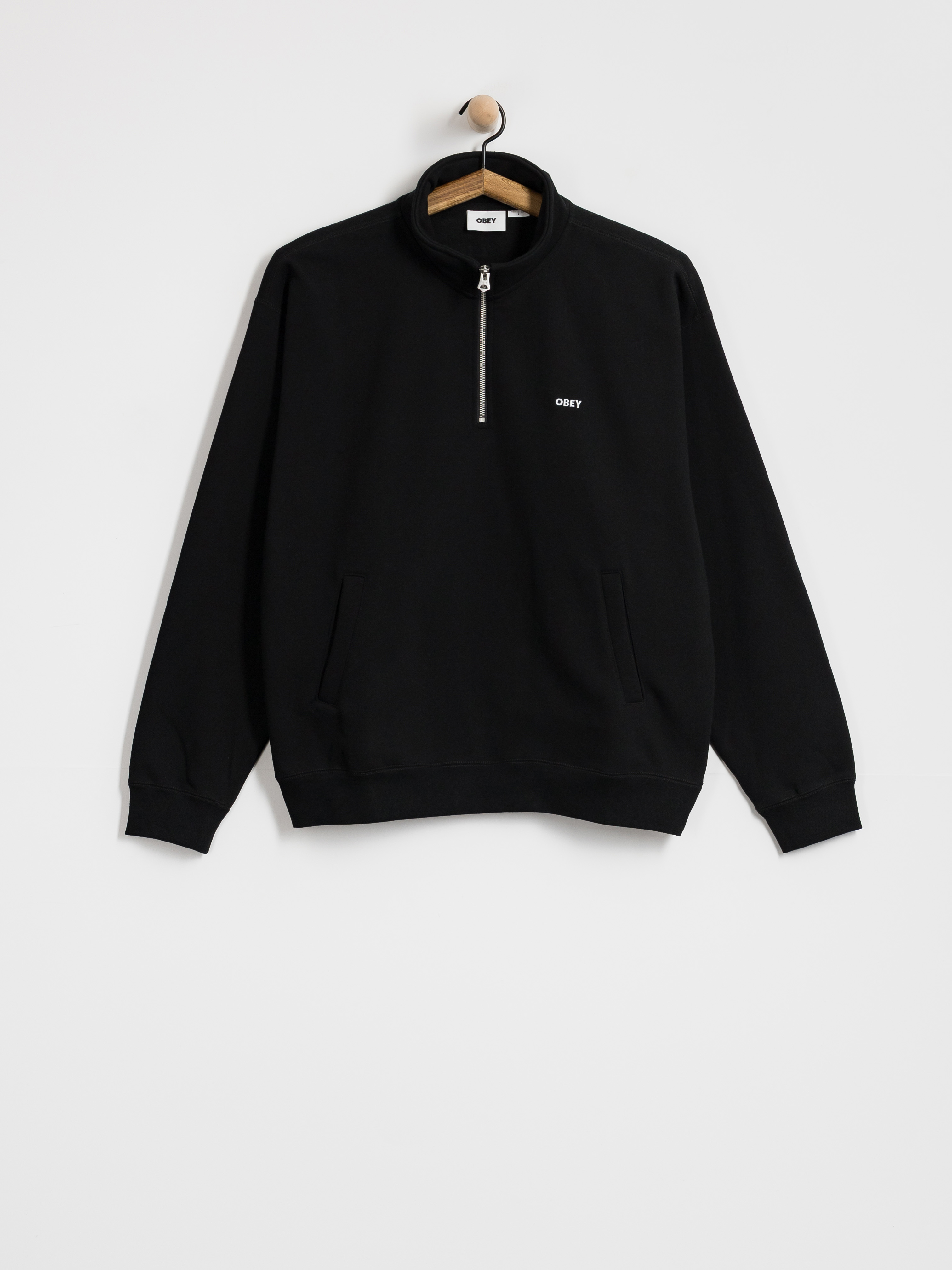 Mikina OBEY Established Works Bold Mockneck