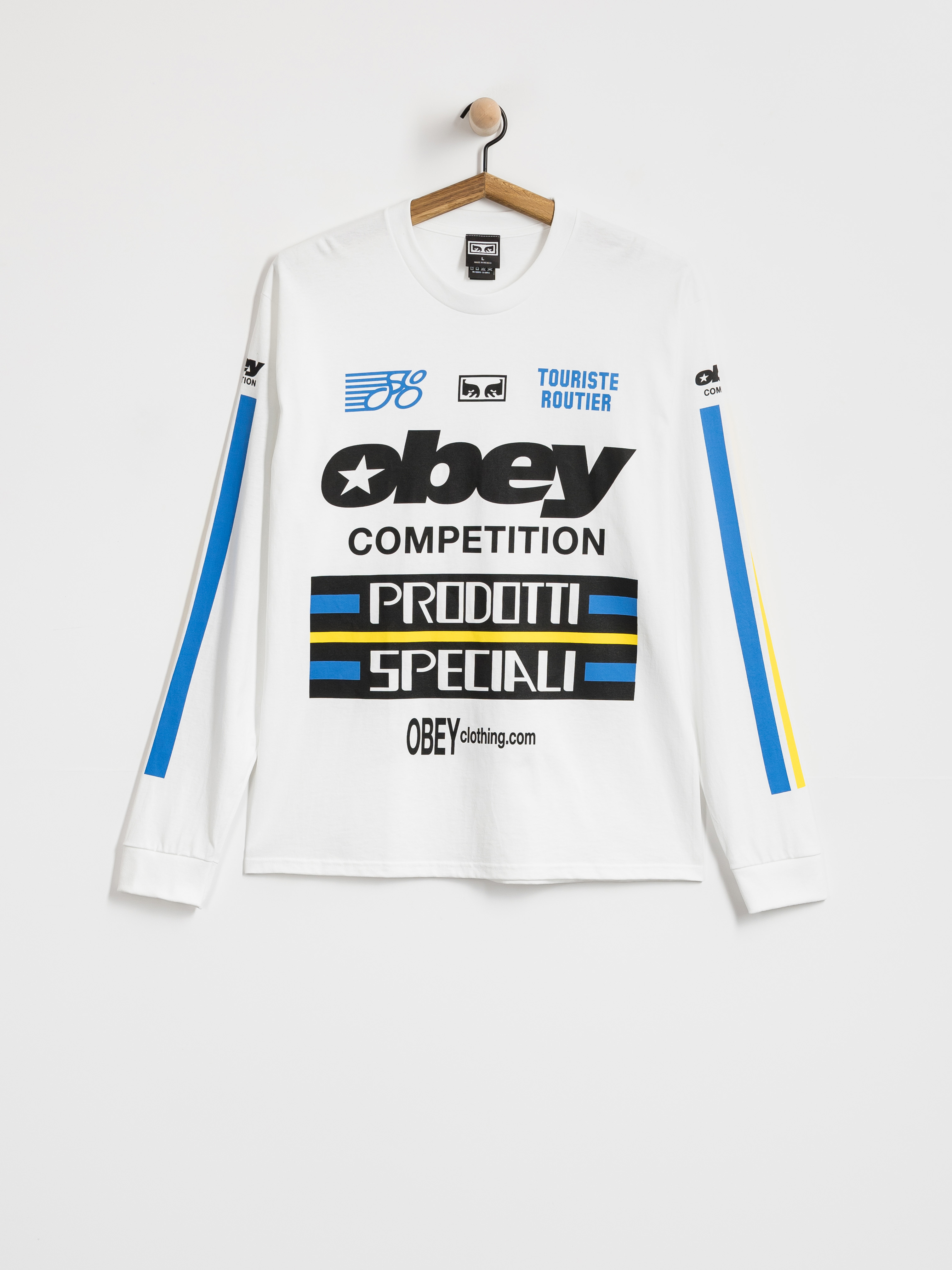Triko OBEY Competition (white)