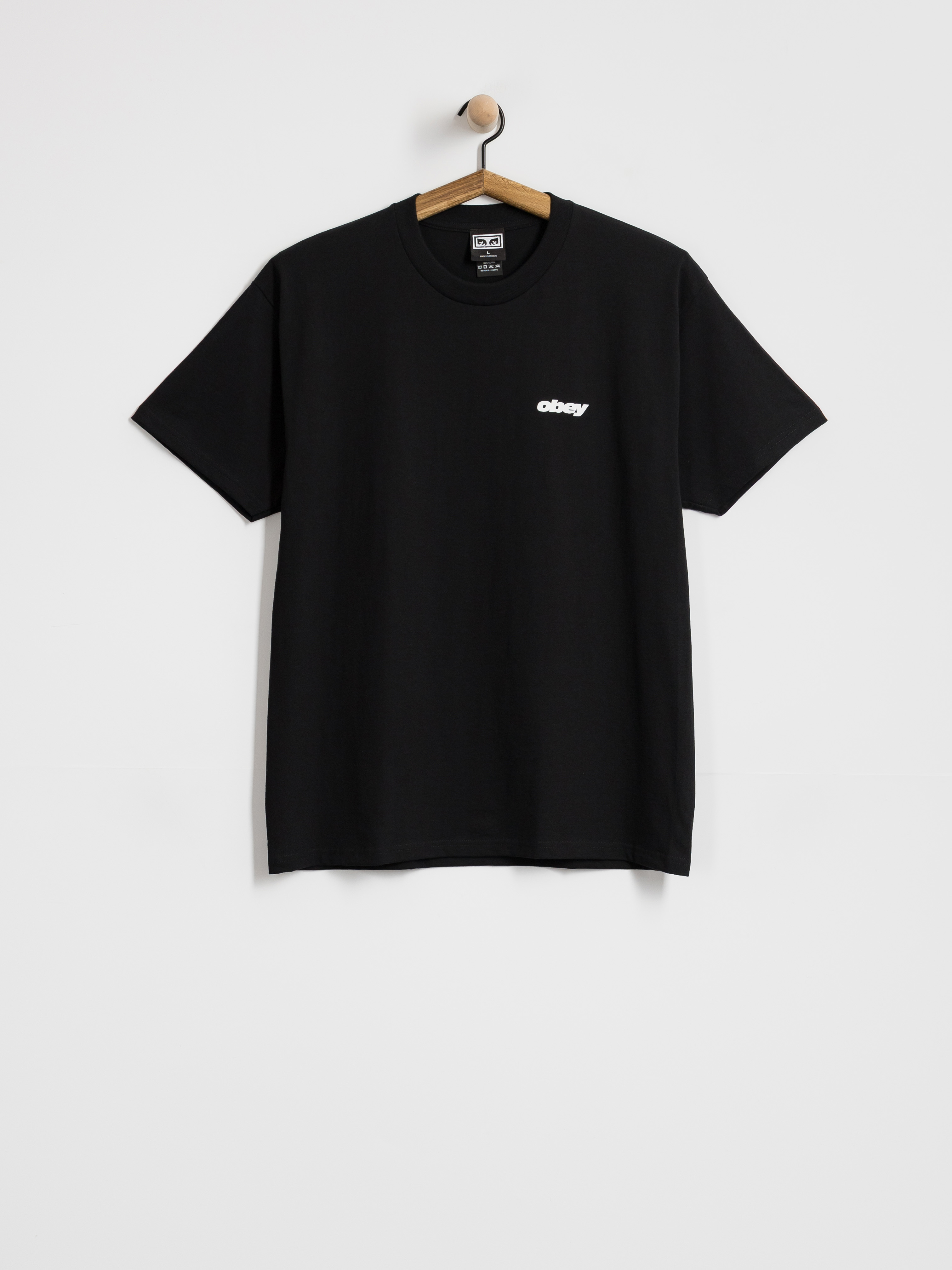 Tričko OBEY Vhs (black)