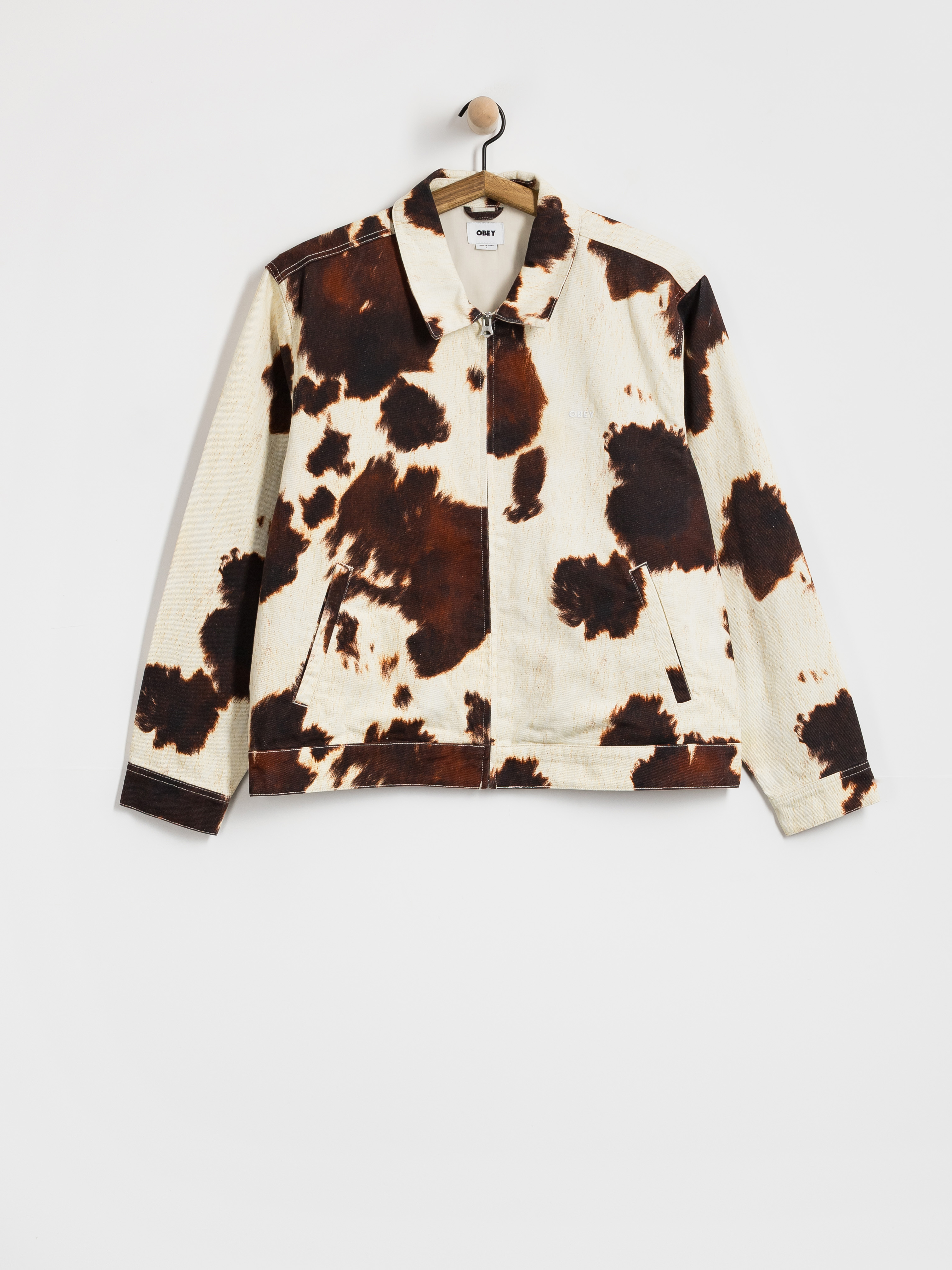 Bunda OBEY Workshop (cow print)