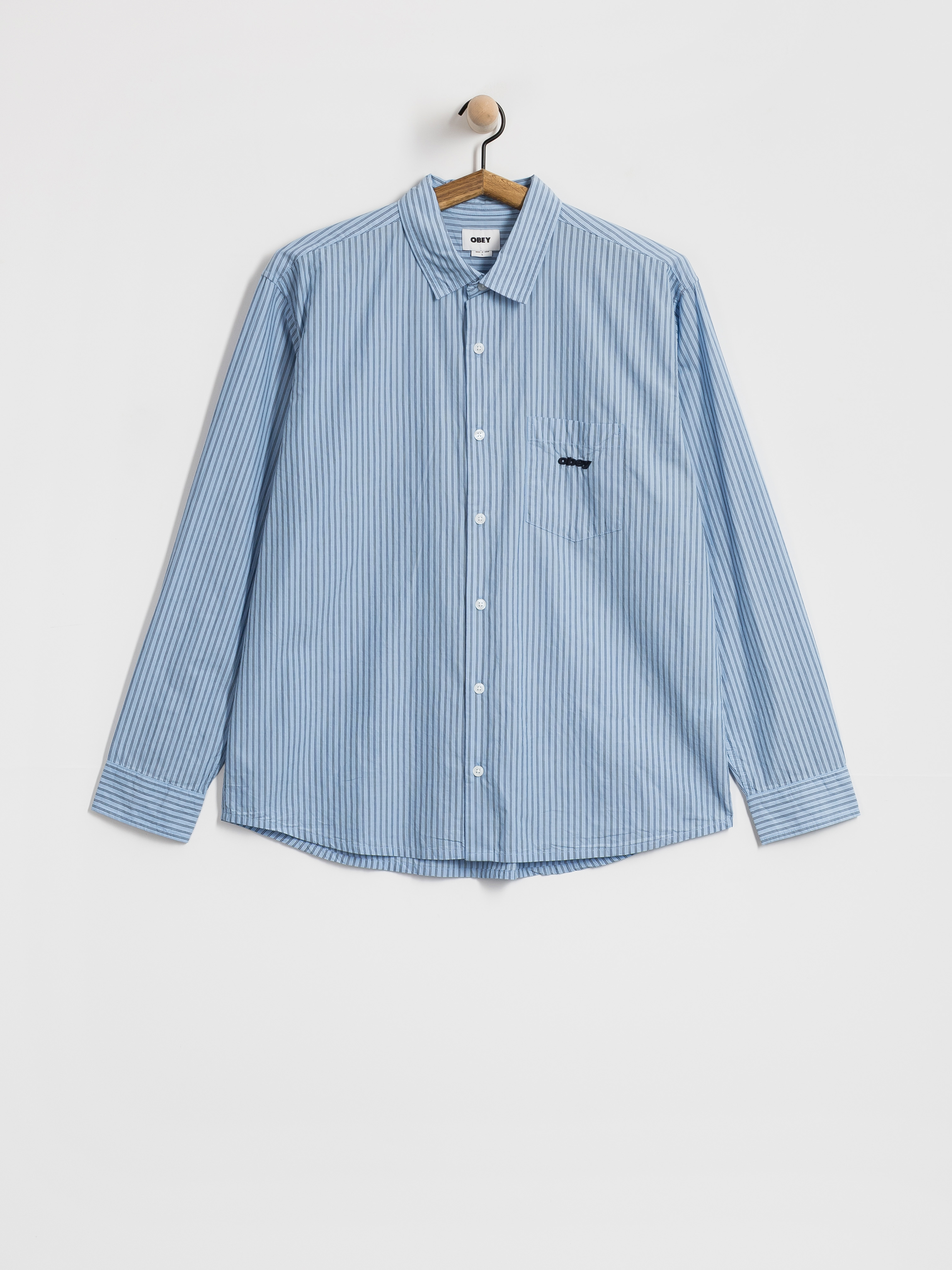 Košeľa OBEY William (light blue multi)