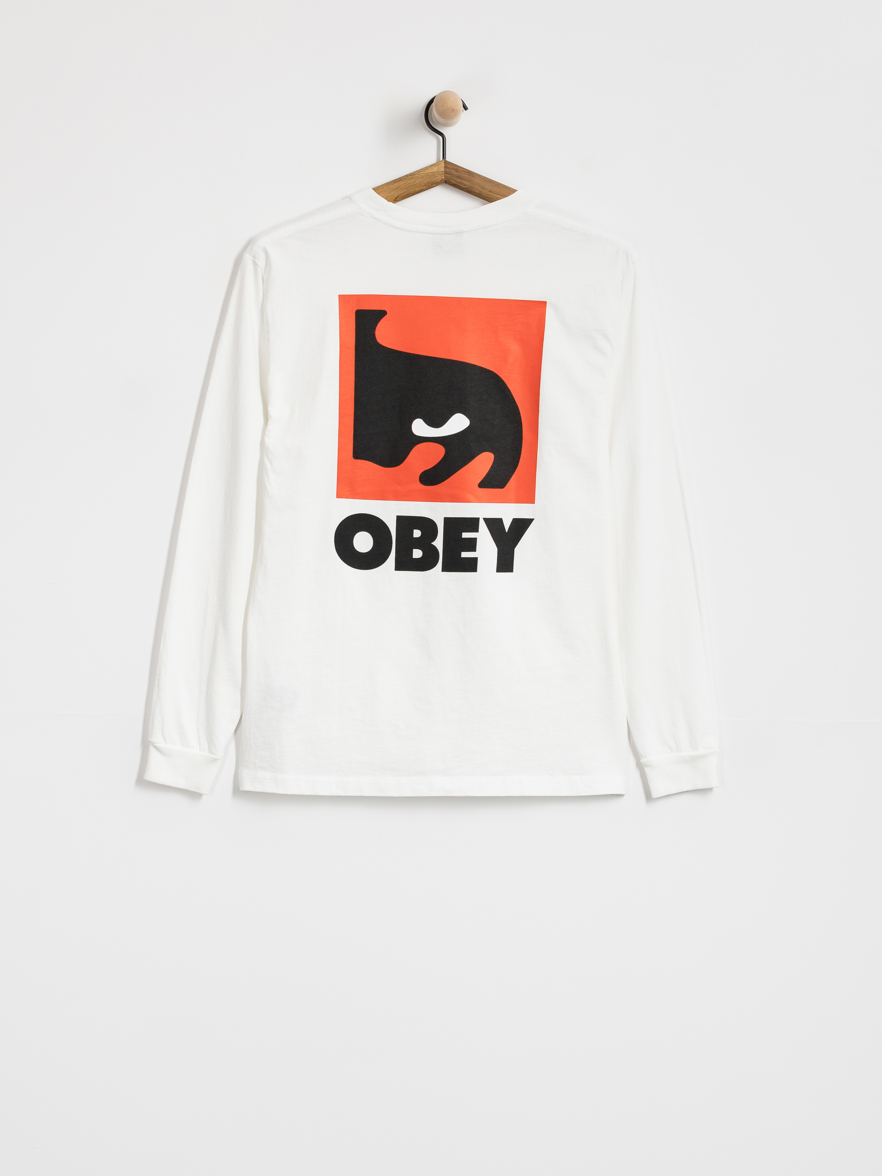 Triko OBEY Quarter Eye Icon (pigment vintage white)