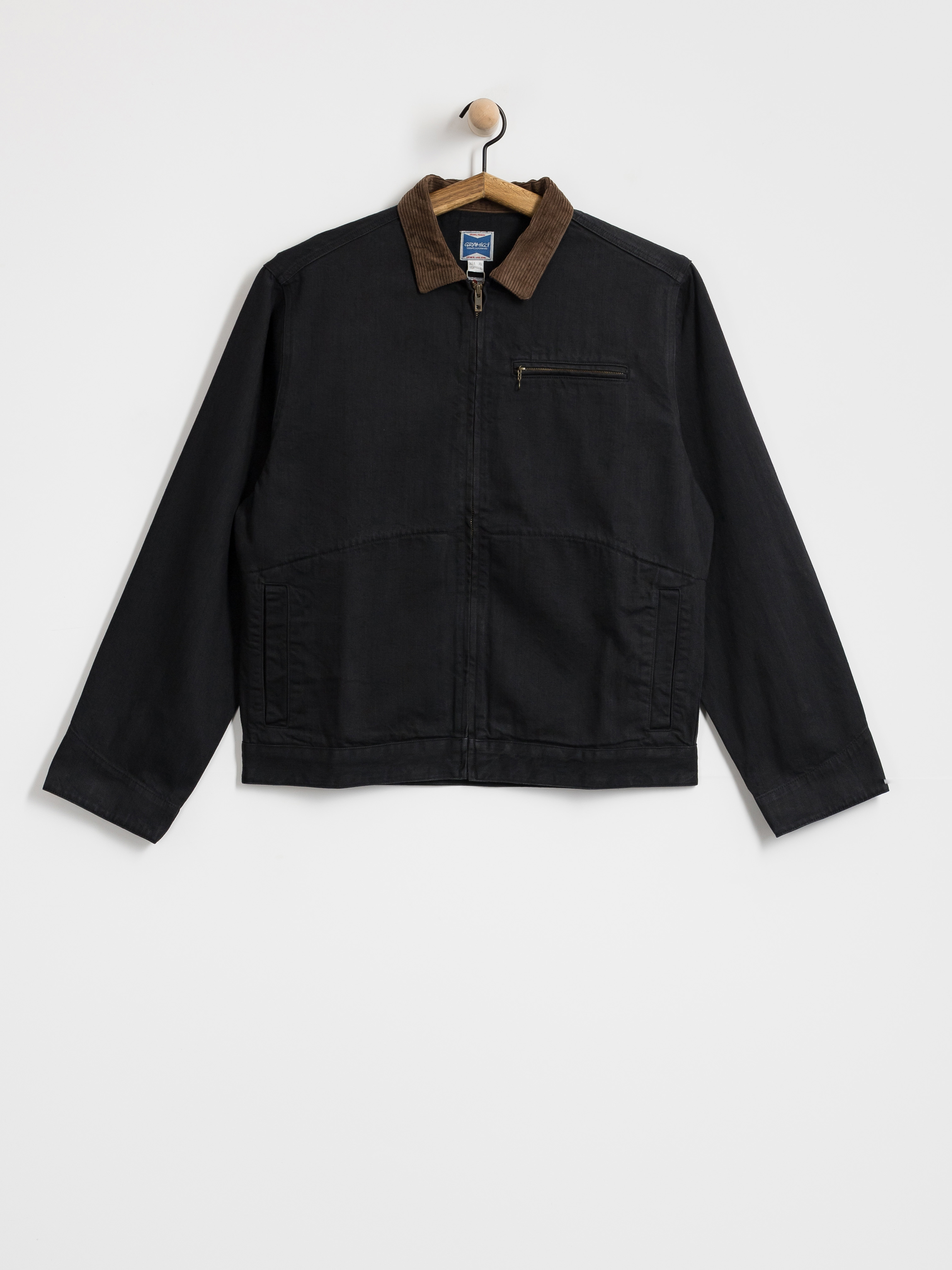 Bunda Gramicci Japanese Denim Trucker (true black)