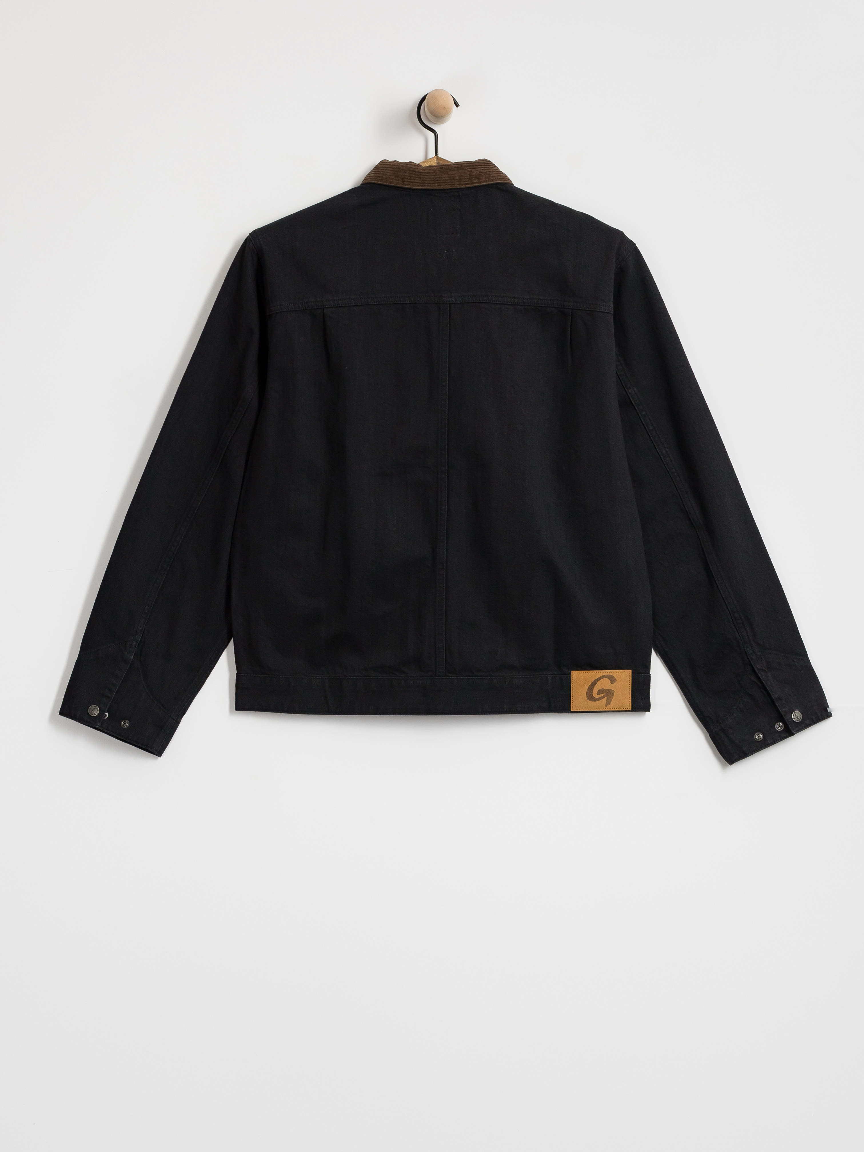 Bunda Gramicci Japanese Denim Trucker (true black)