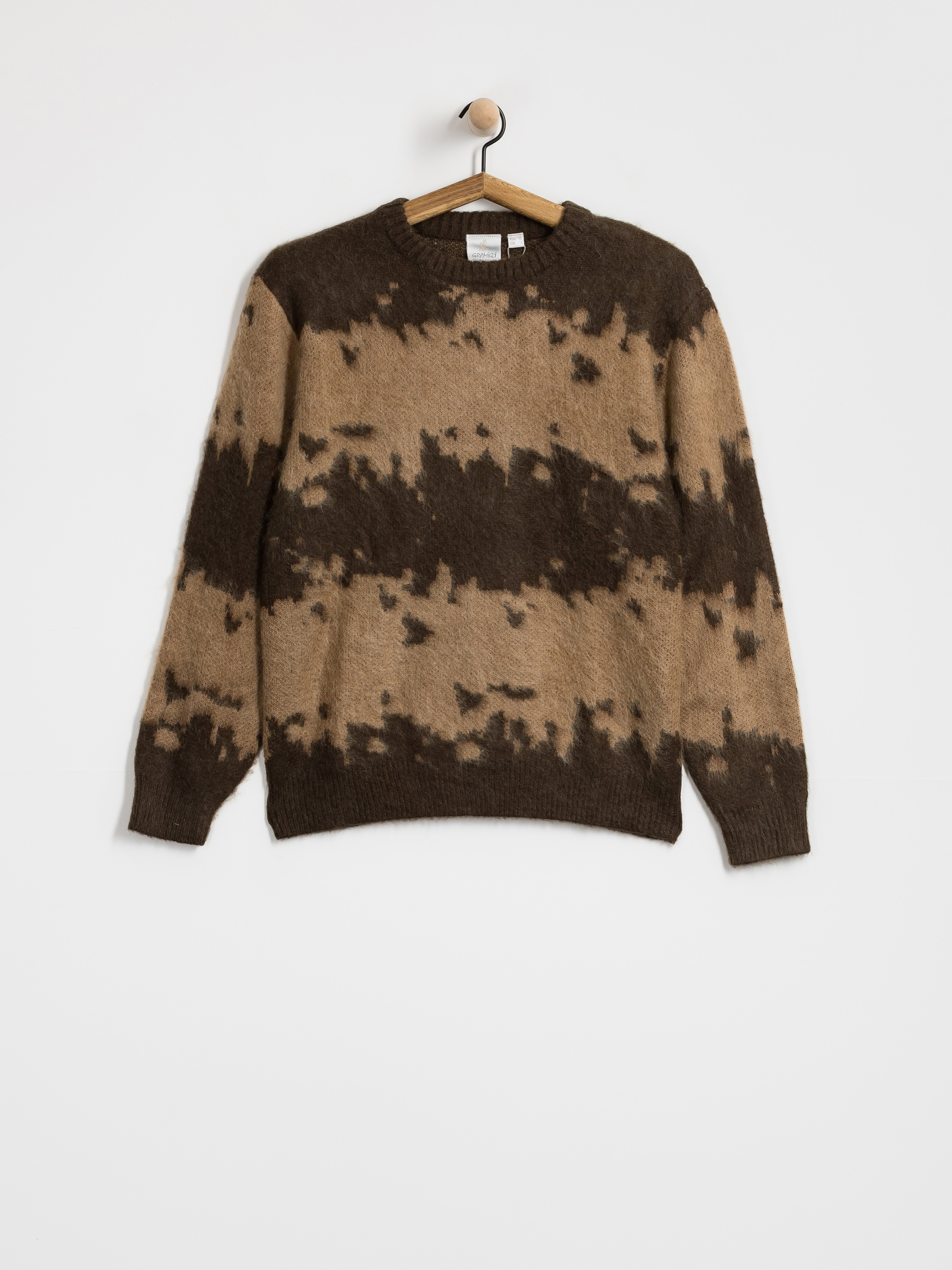 Sveter Gramicci Mohair Splatter (taupe splatter)