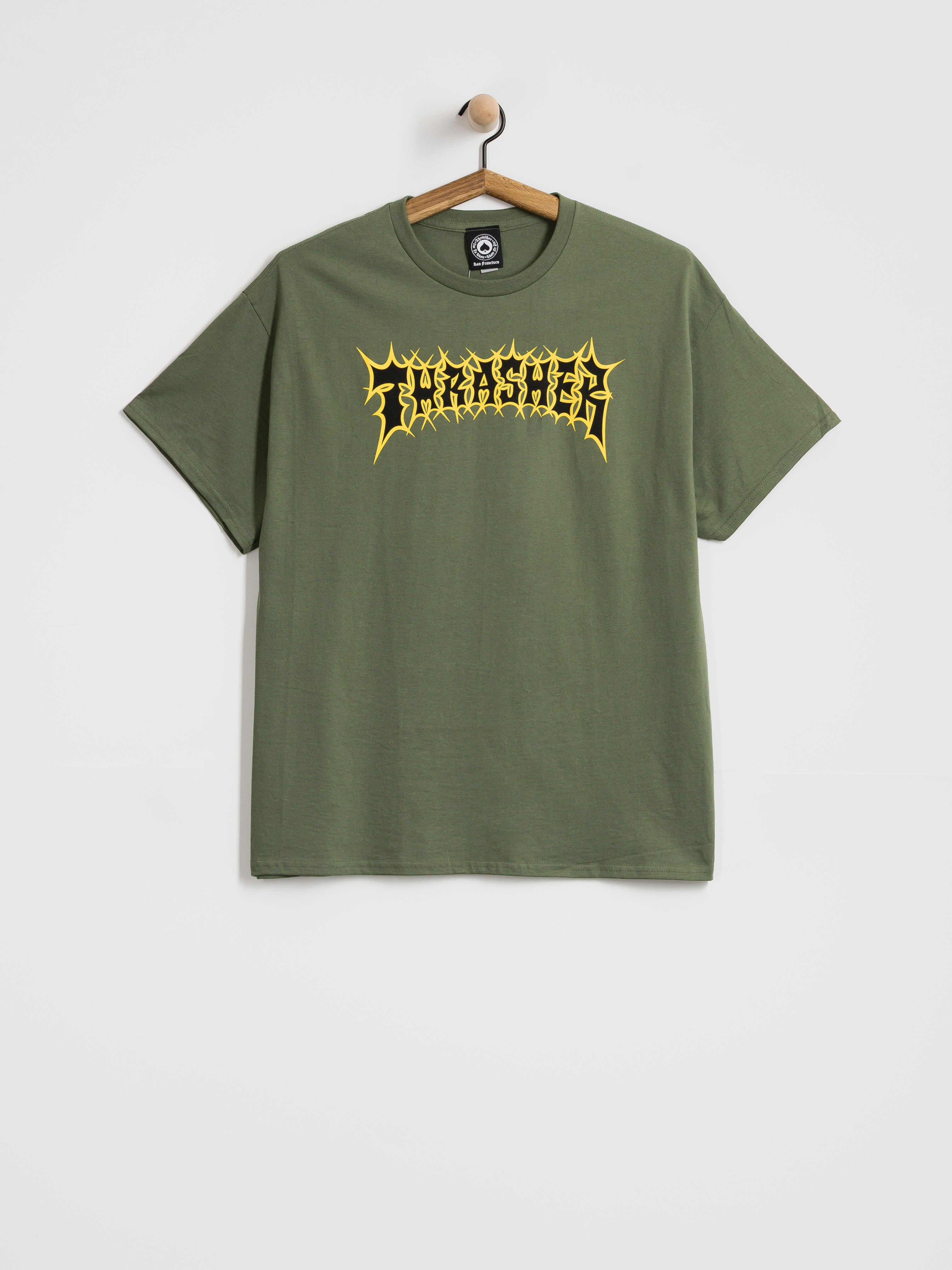 Tričko Thrasher Spikey (military green)