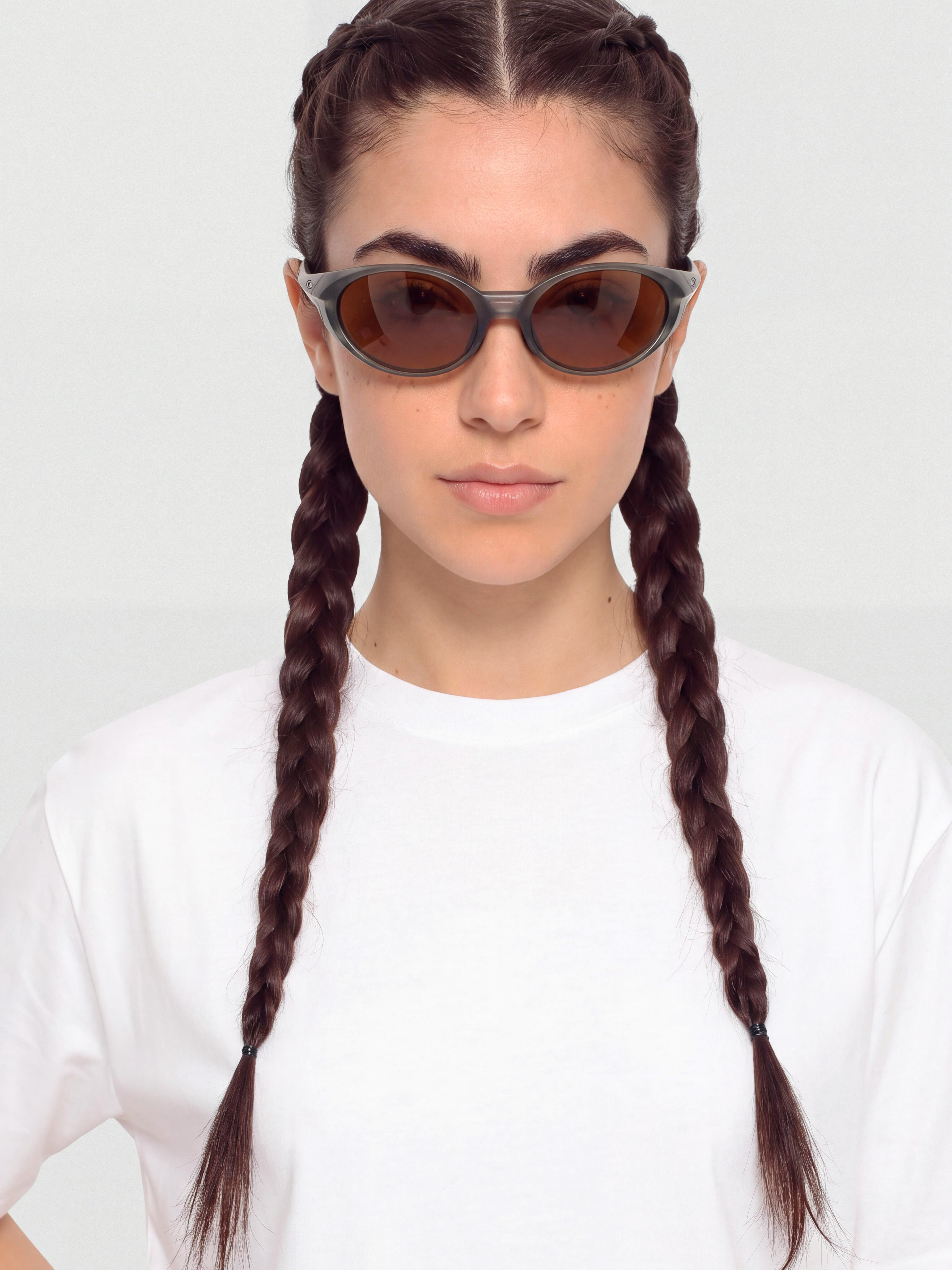 Slnečné okuliare Oakley Eye Jacket Redux (prizm brown gradient lenses/matte olive ink frame)