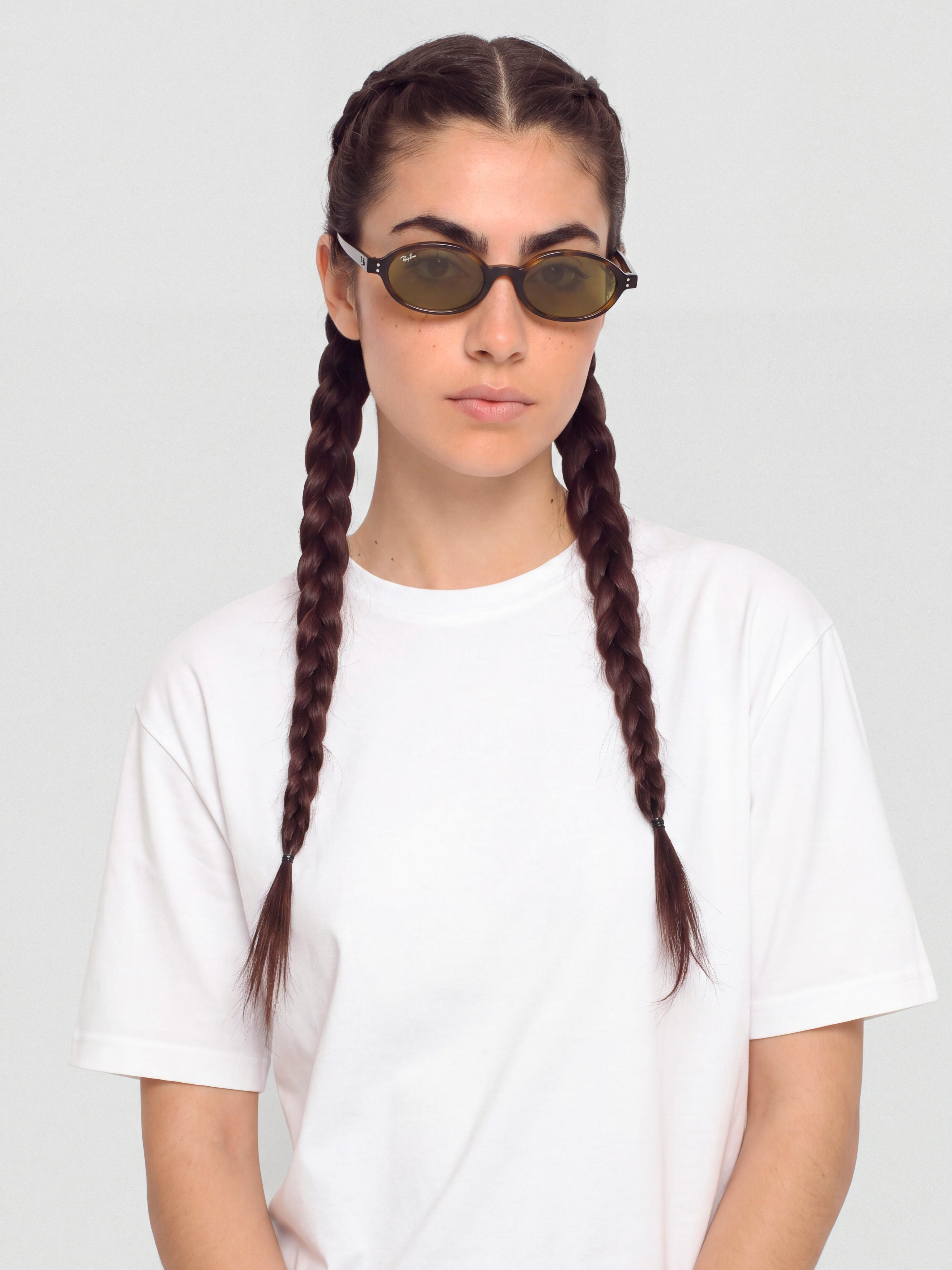 Slnečné okuliare Ray-Ban Khal (polerowany havana/zielony)