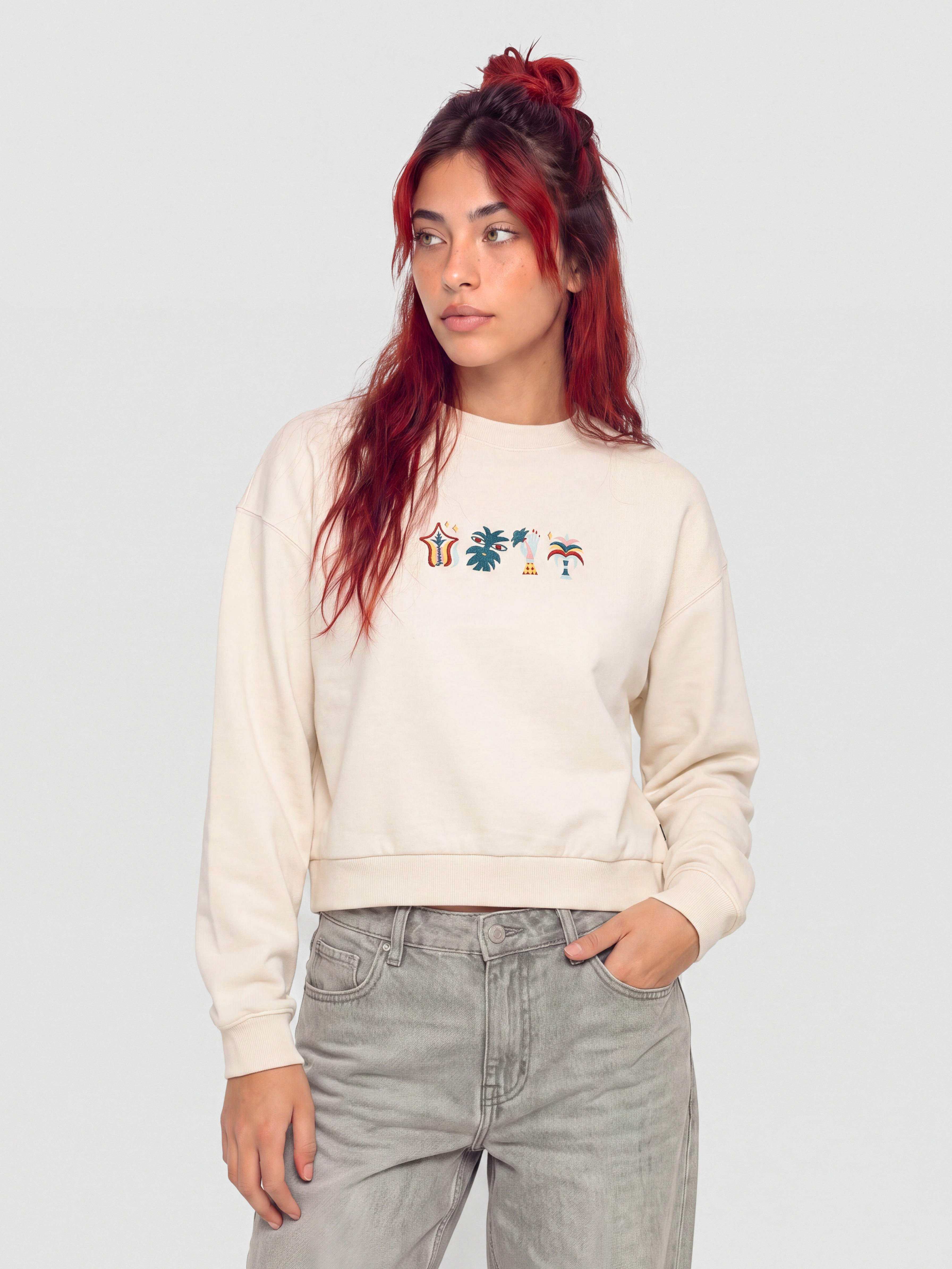 Mikina Volcom Fa Bruno Lucas Crew Wmn