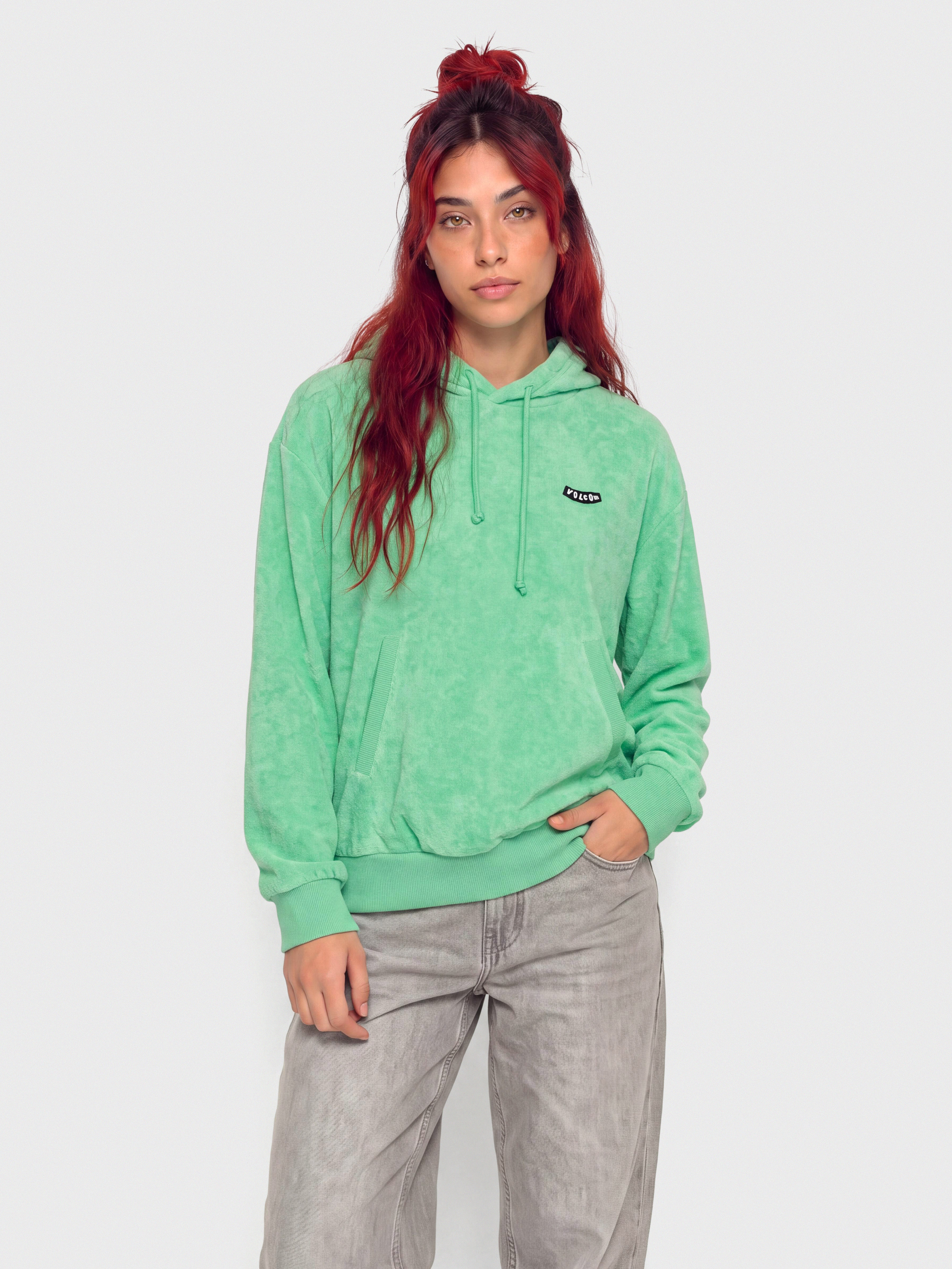 Mikina s kapucňou Volcom Sweeterry HD Wmn