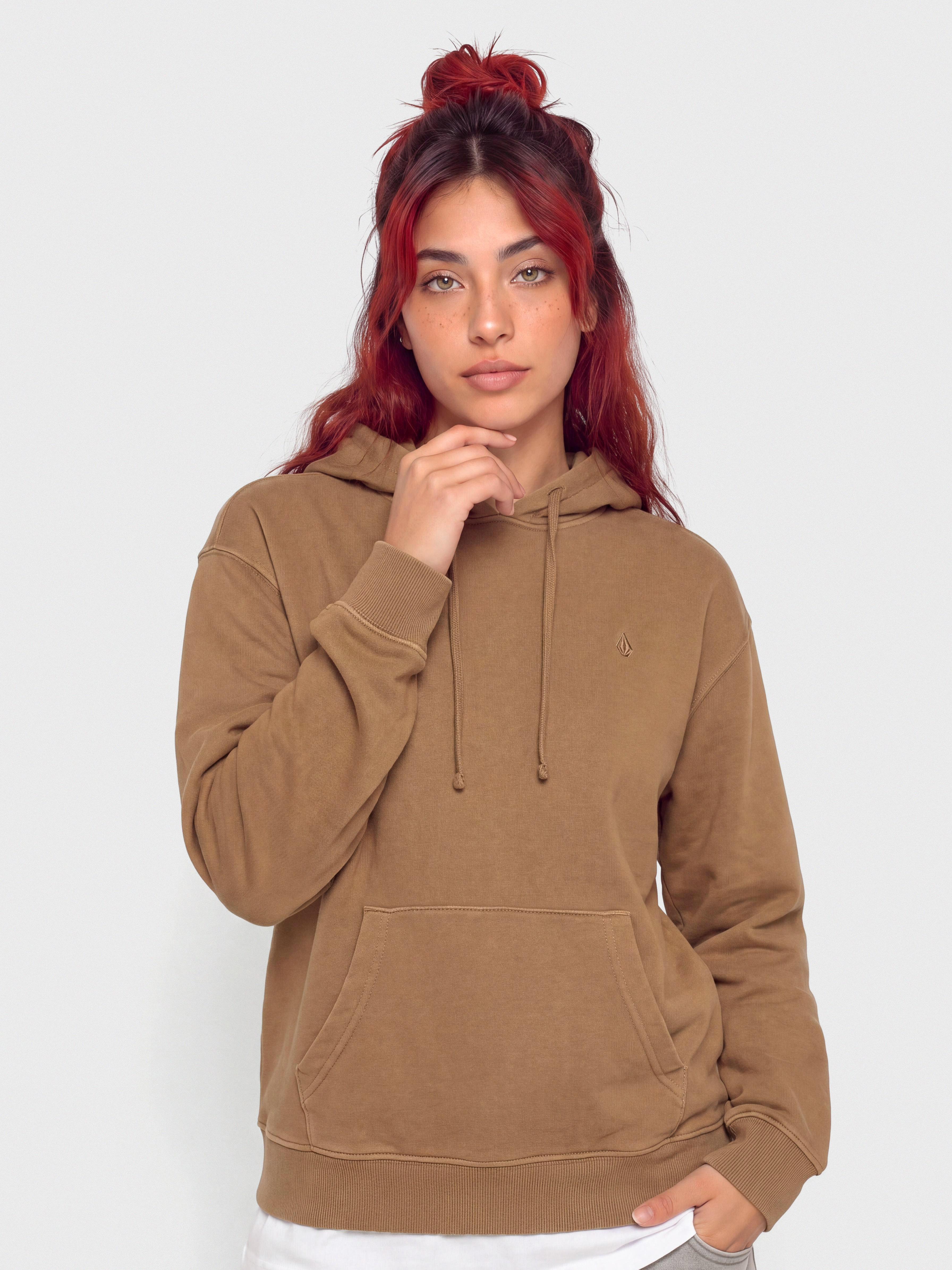 Mikina s kapucňou Volcom Stone Soft HD Wmn