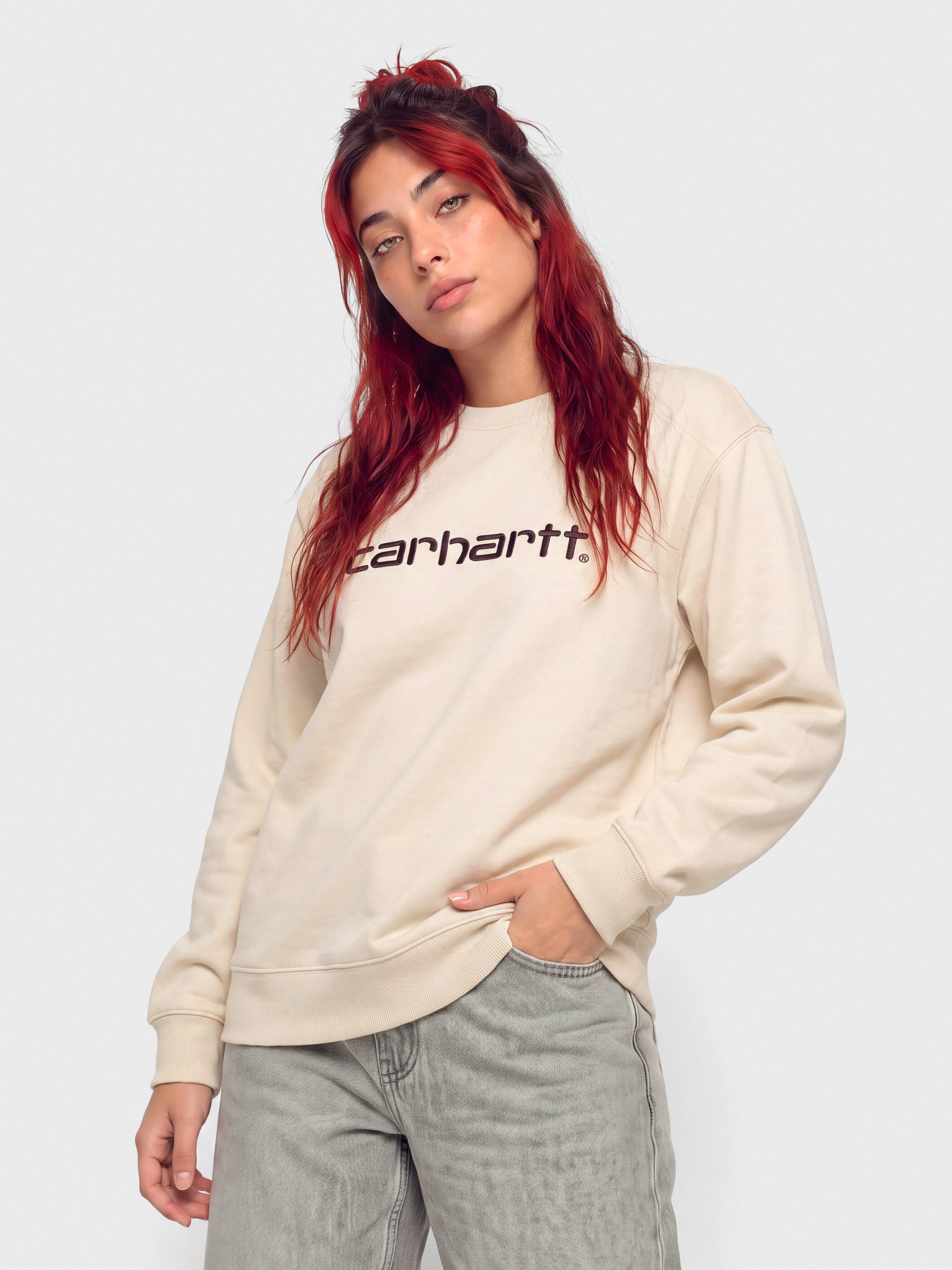 Mikina Carhartt WIP Carhartt Wmn (cinnerus/cozy purple)