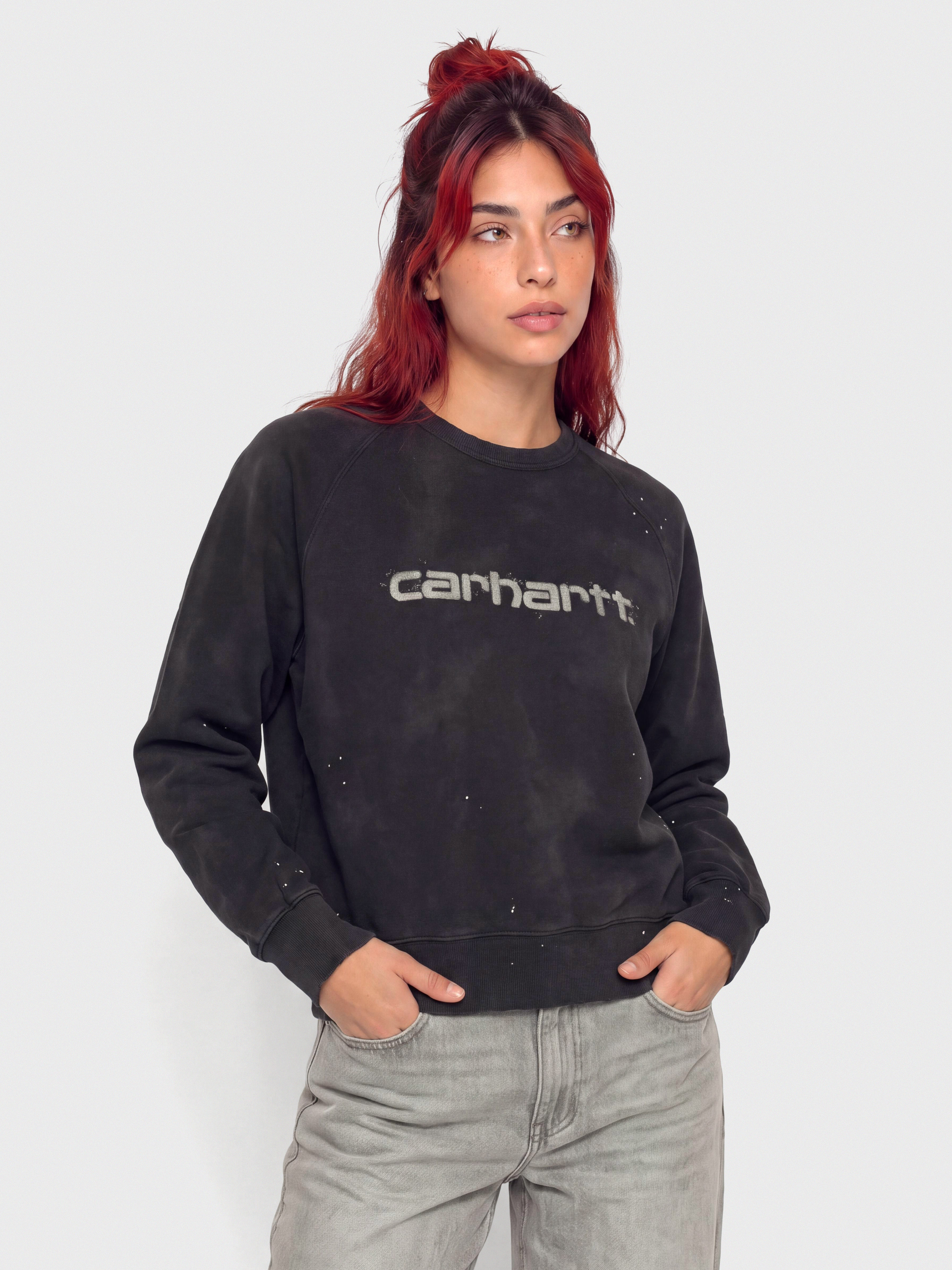 Mikina Carhartt WIP Painter Wmn (black)