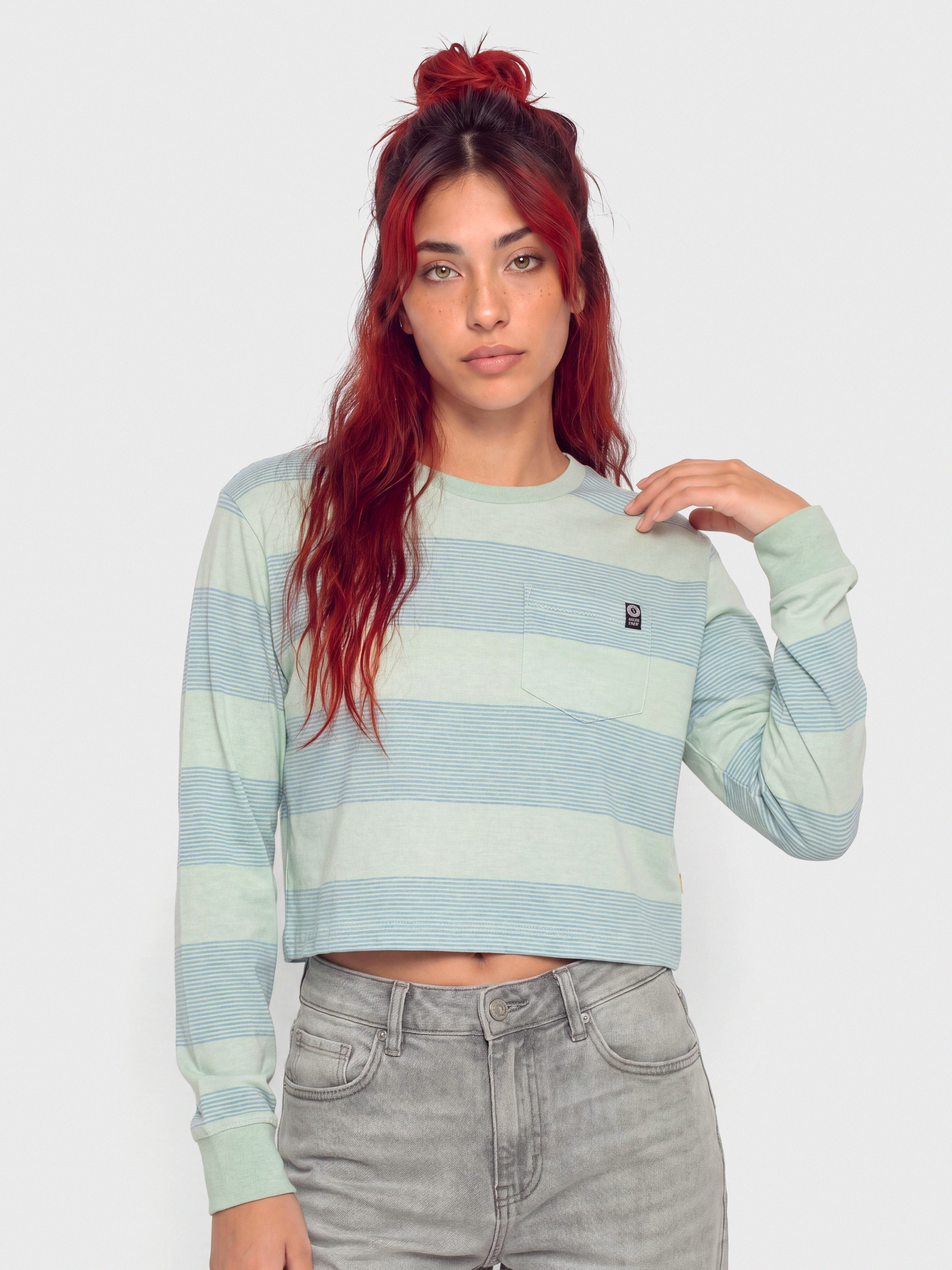 Mikina Salty Crew Dawn Patrol Mid Weight Wmn (jade)