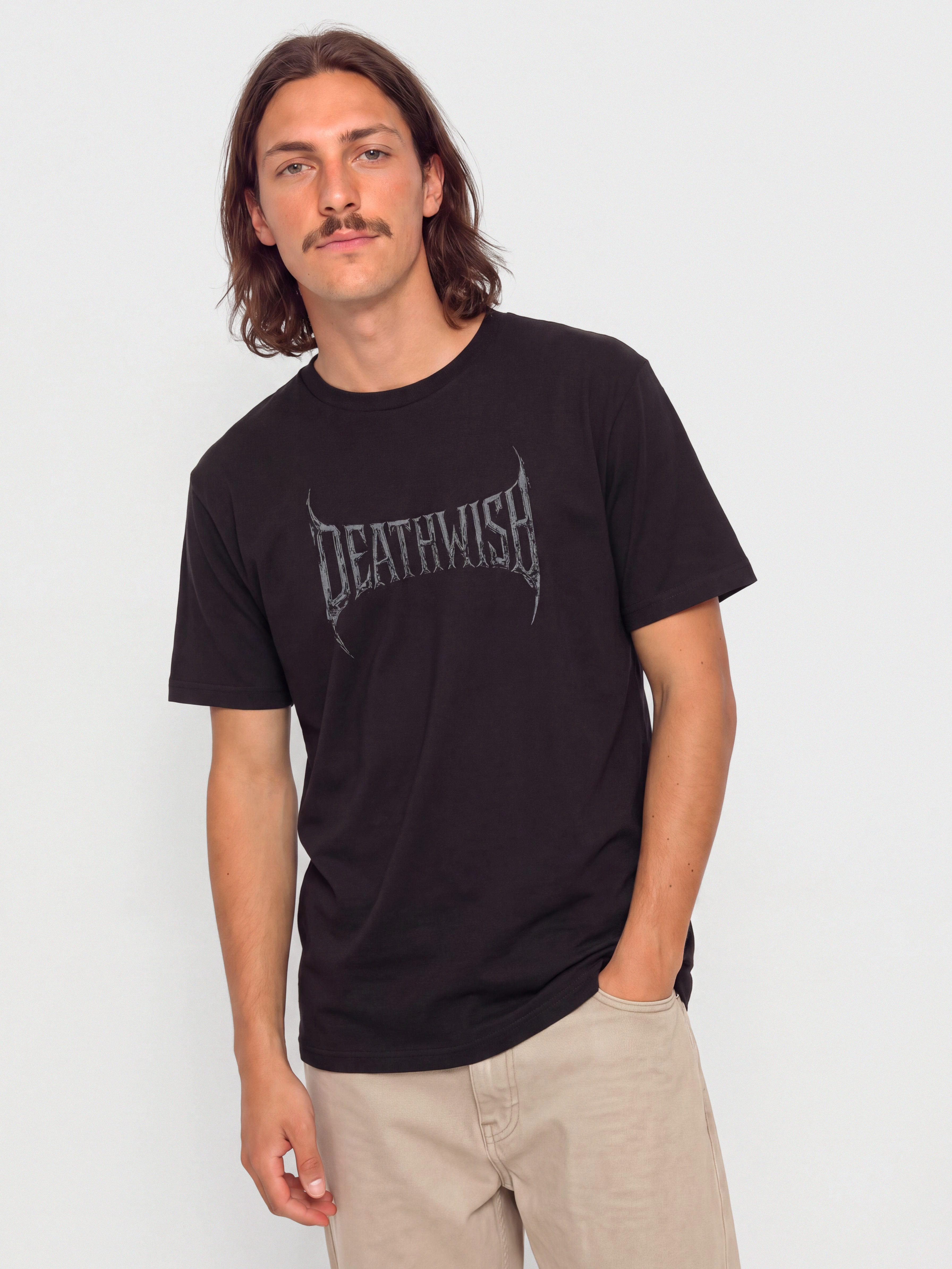 Tričko Deathwish Fangs (black)