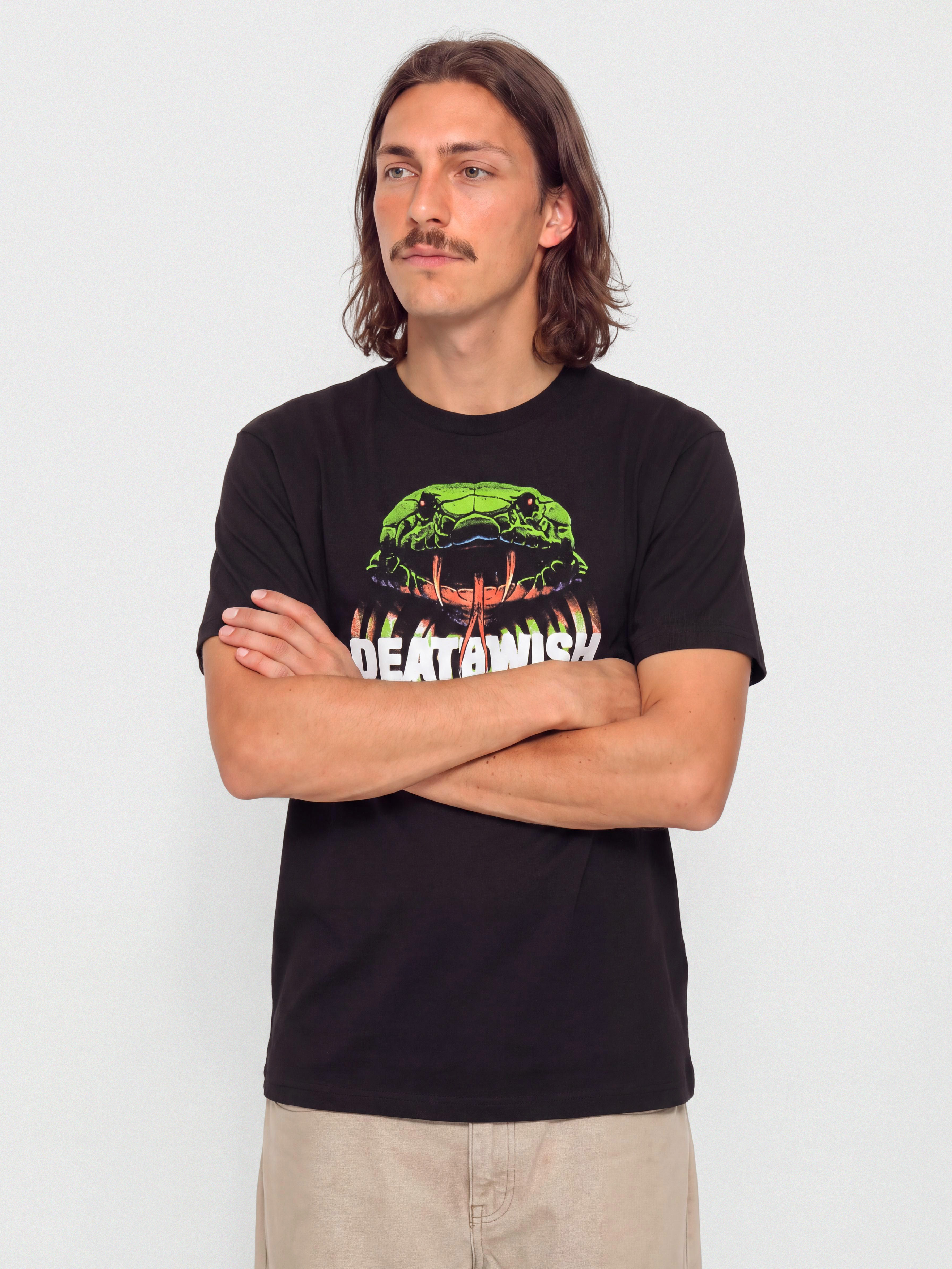 Tričko Deathwish Slither (black)