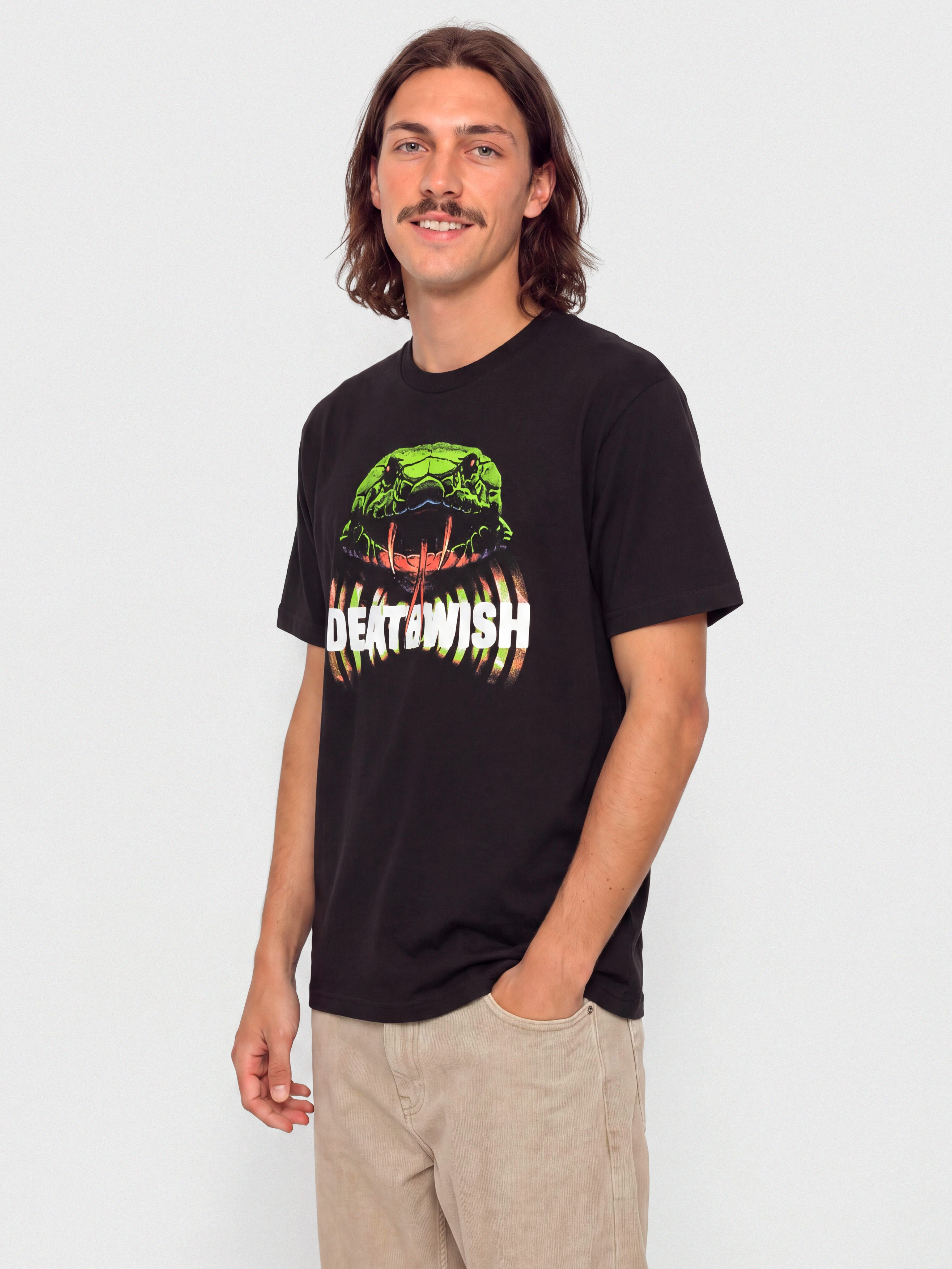 Tričko Deathwish Slither (black)