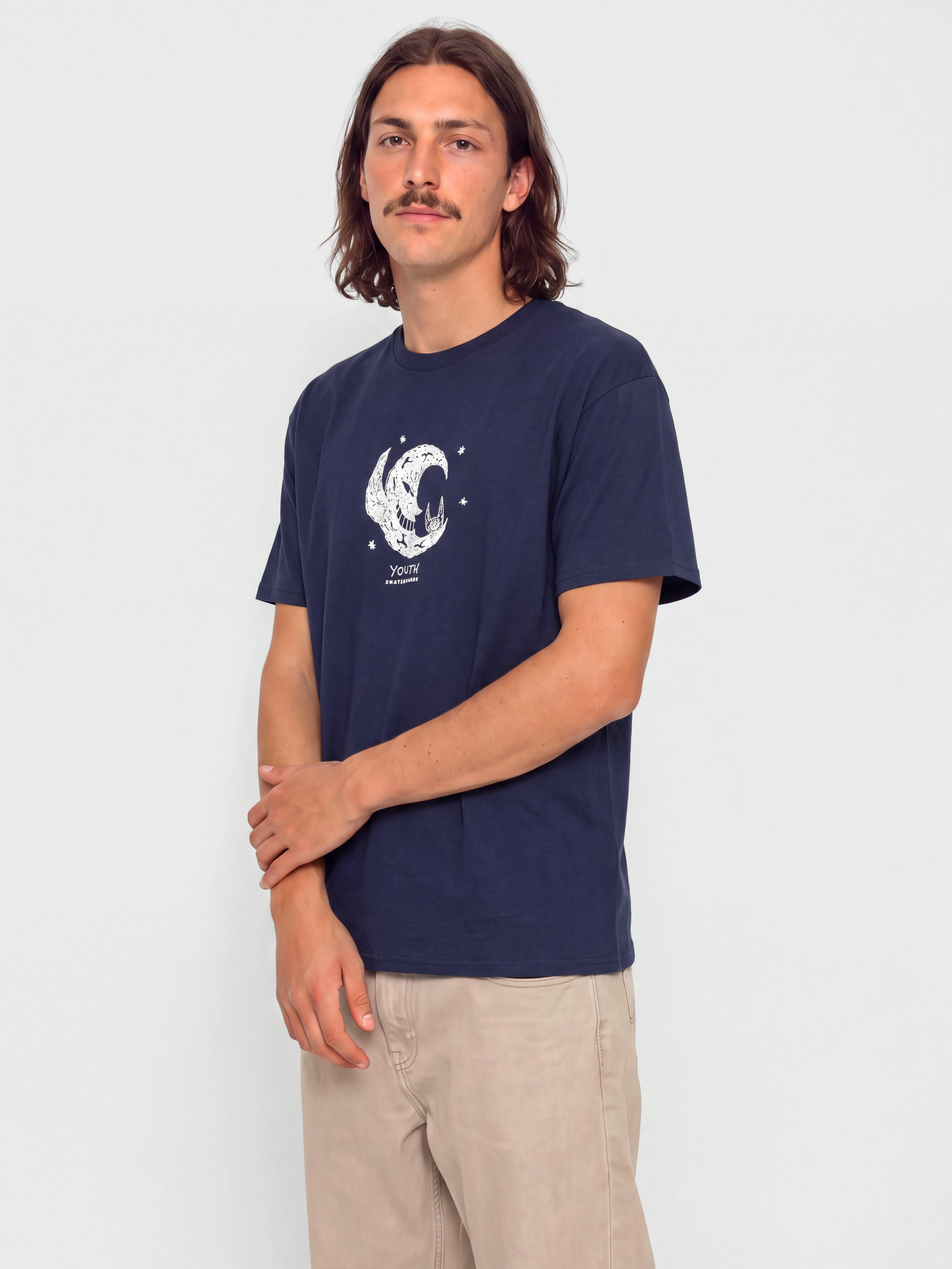 Tričko Youth Skateboards Moon Goblin (navy)