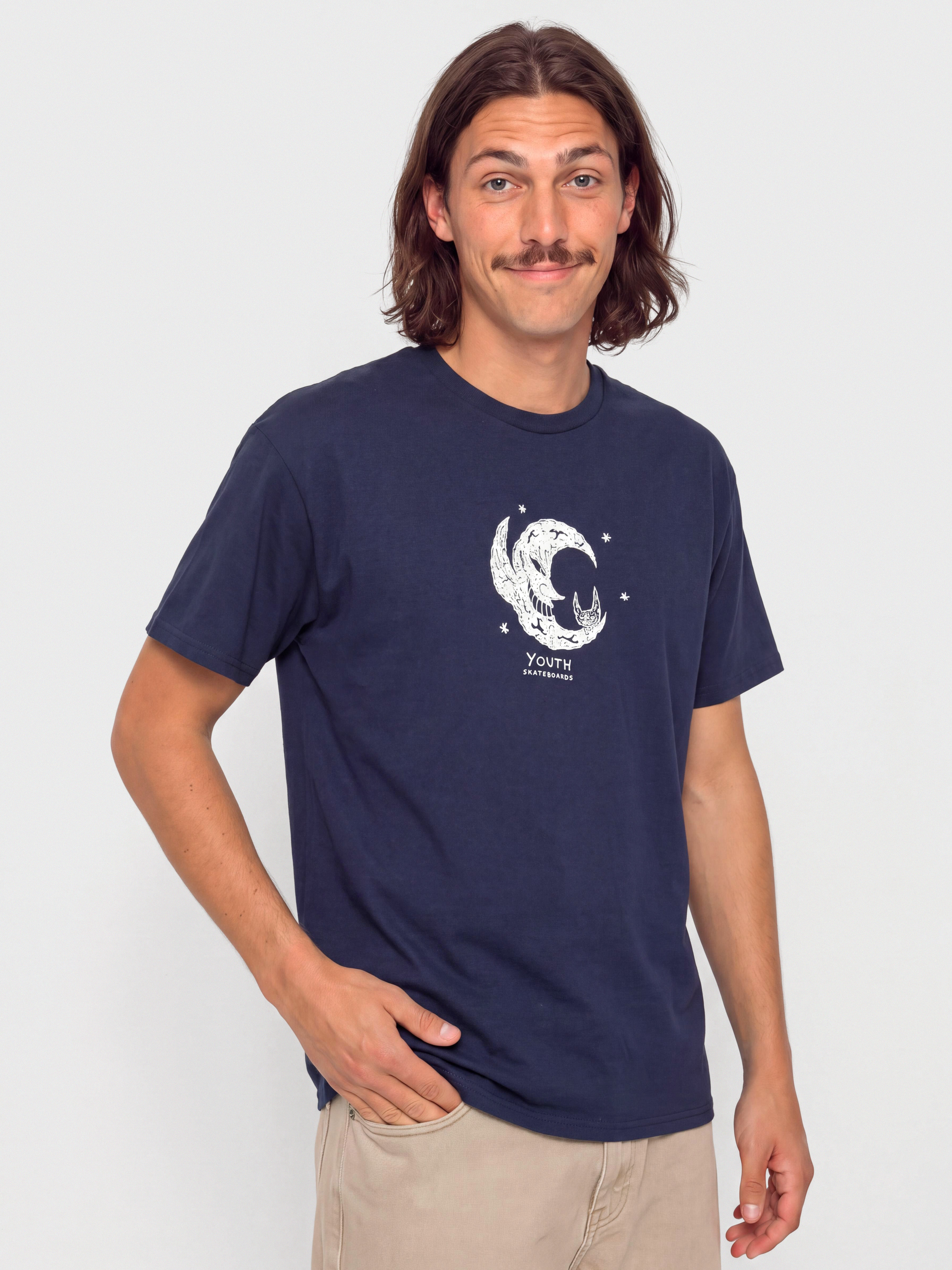 Tričko Youth Skateboards Moon Goblin (navy)
