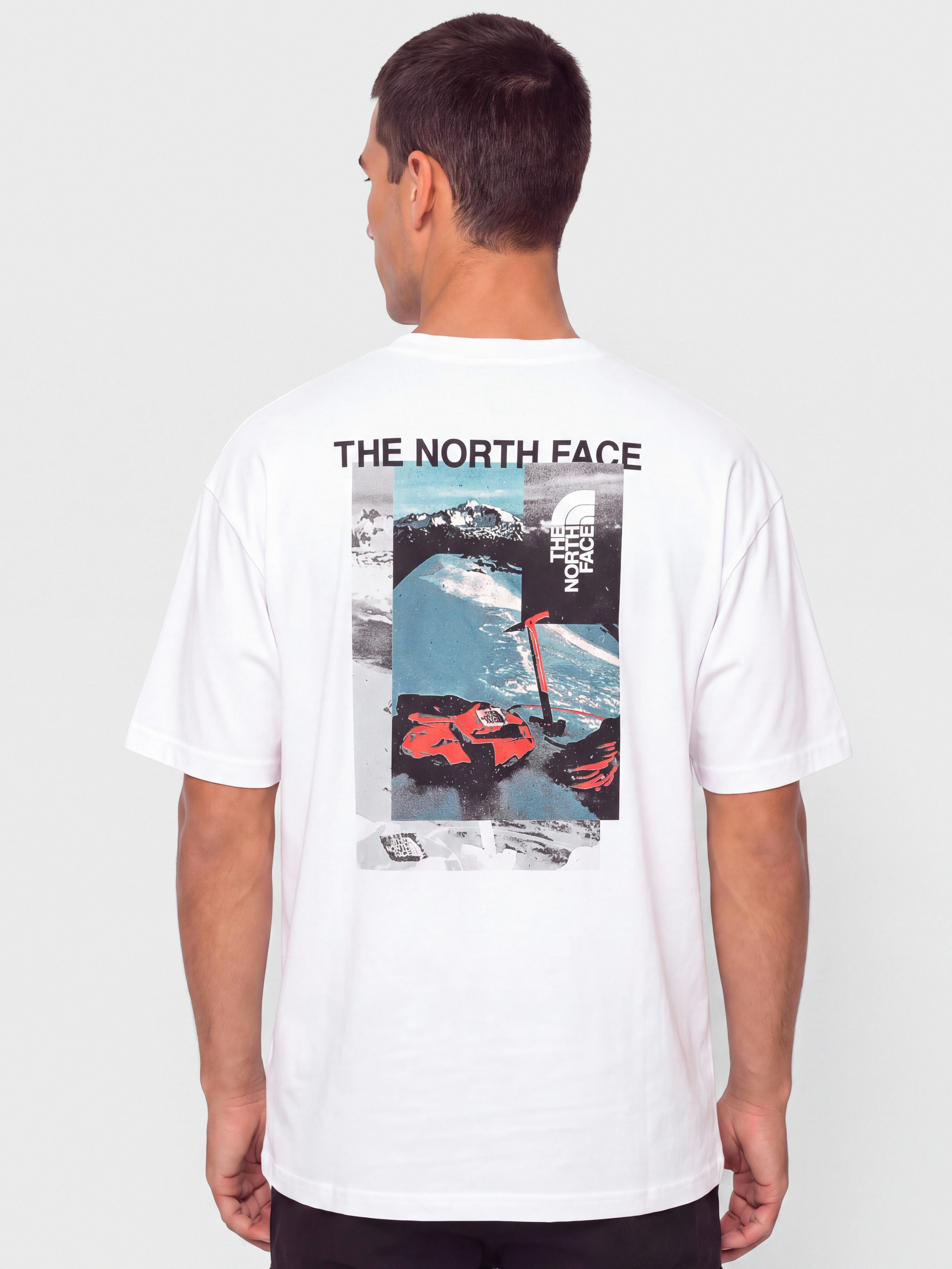 Tričko The North Face Apex '75 Collage Relaxed (tnf white)