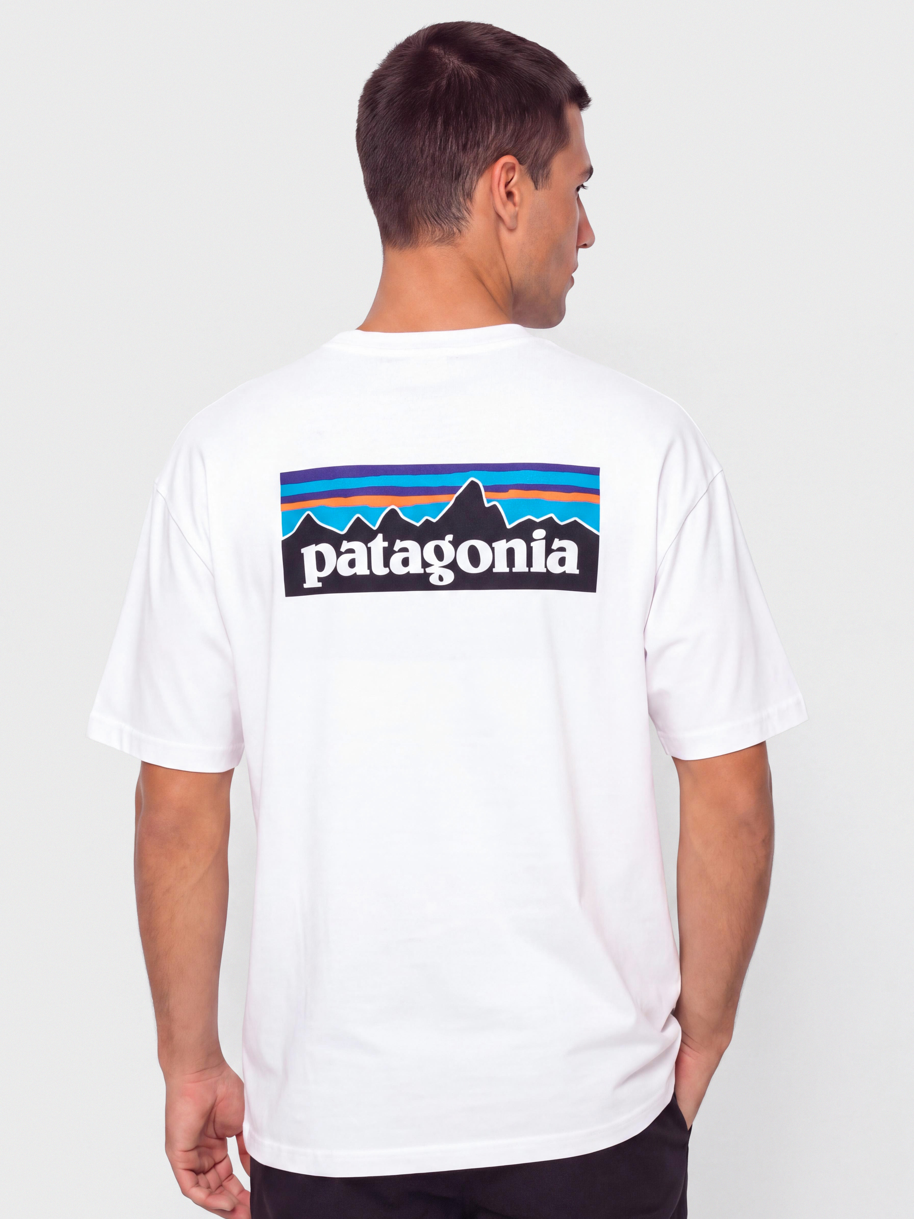 Triu010dko Patagonia P 6 Logo Responsibili (fiber white)