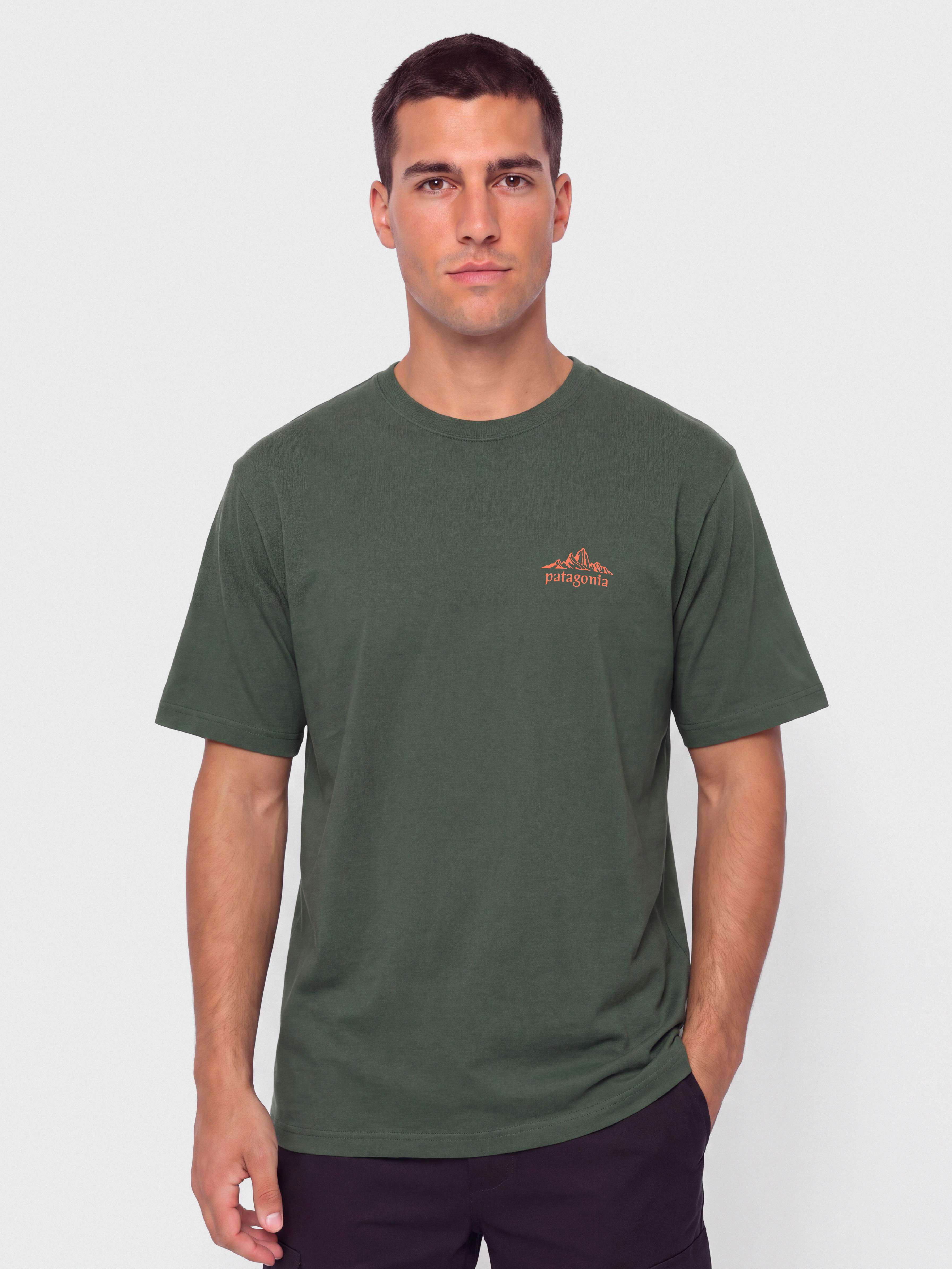 Tričko Patagonia Cloud Crag (canopy green)