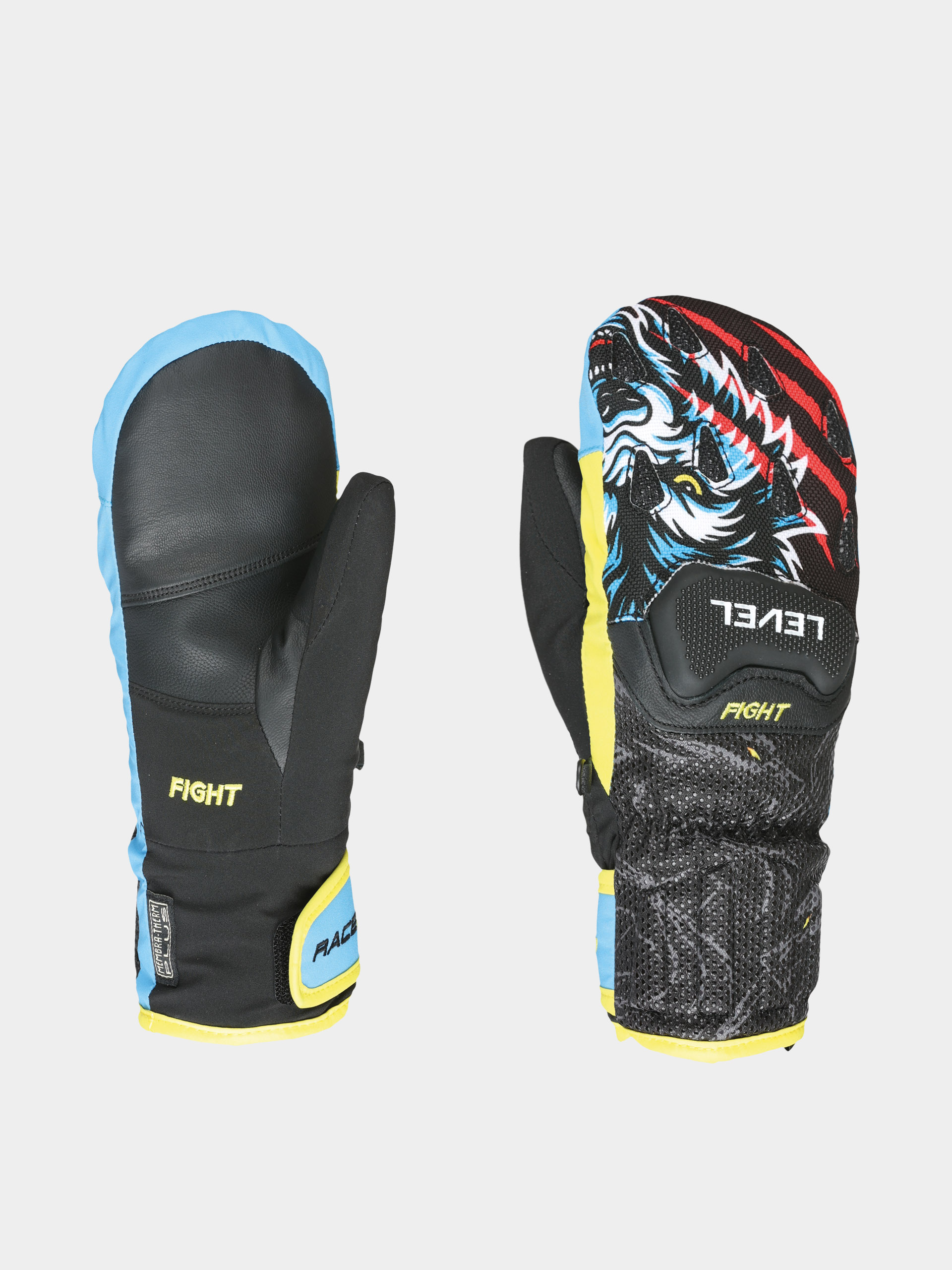 Rukavice Level Race Jr Mitt JR (black yellow)