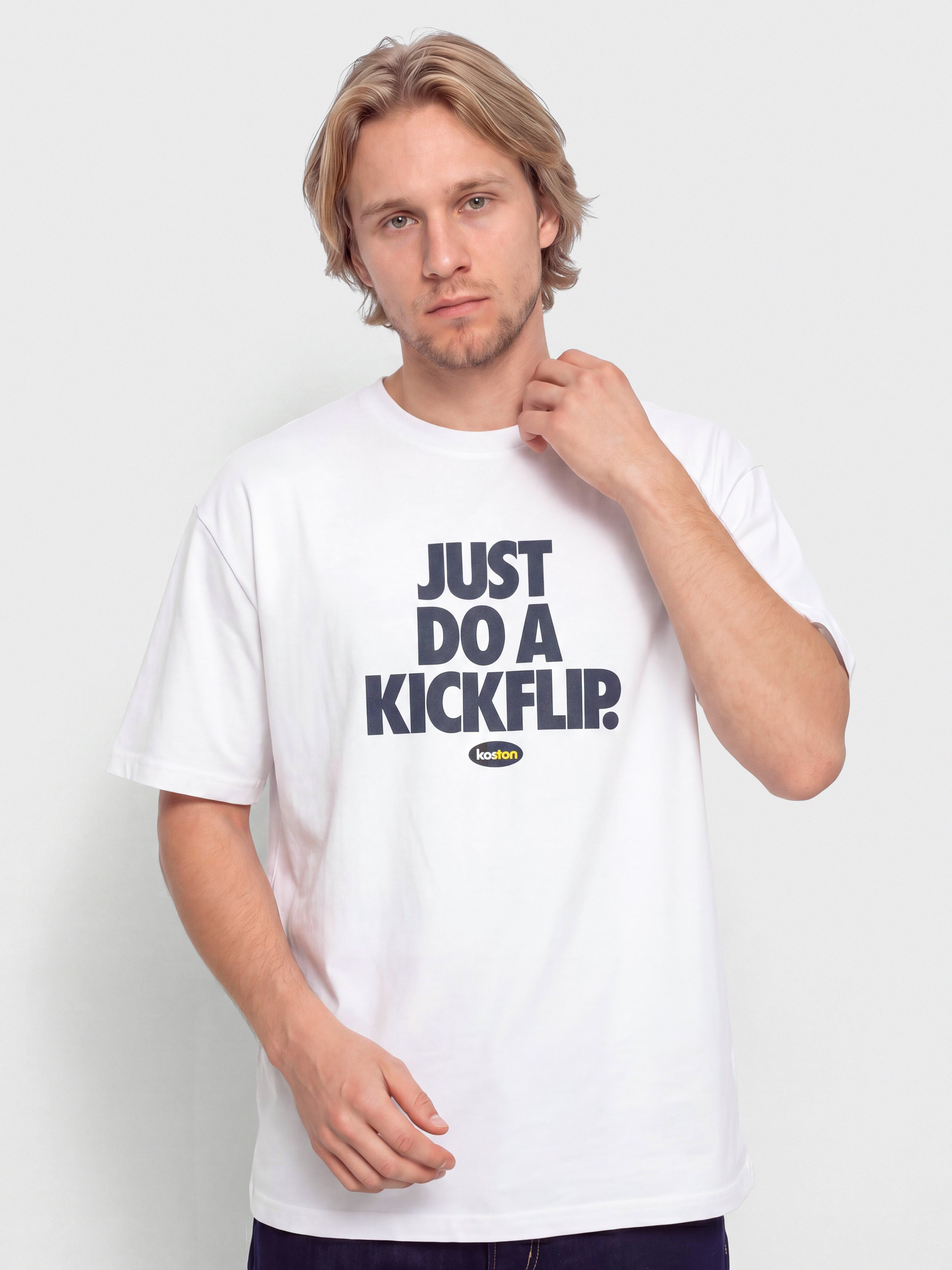 Tričko Nike SB M90 Koston (white)