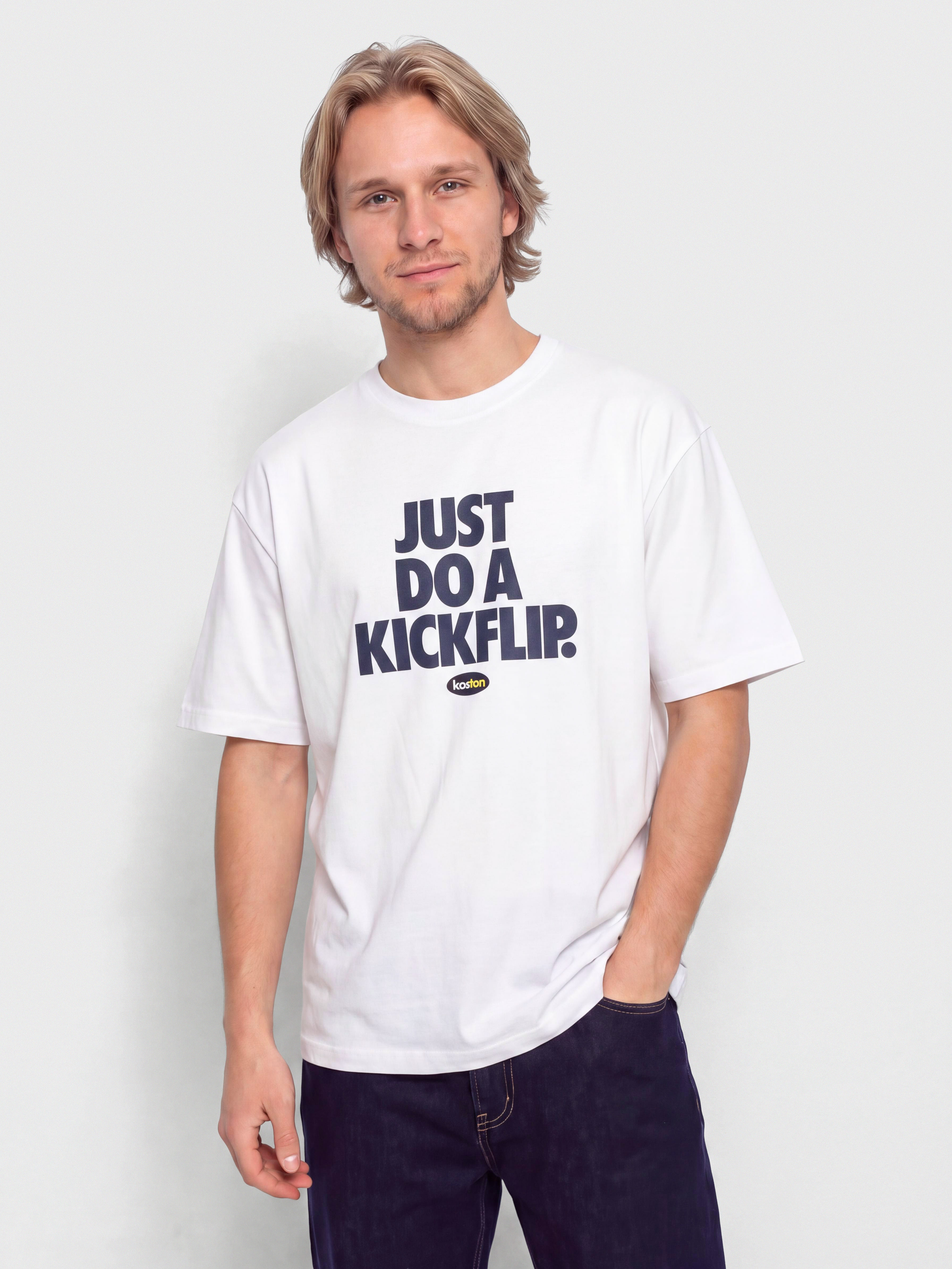 Tričko Nike SB M90 Koston (white)