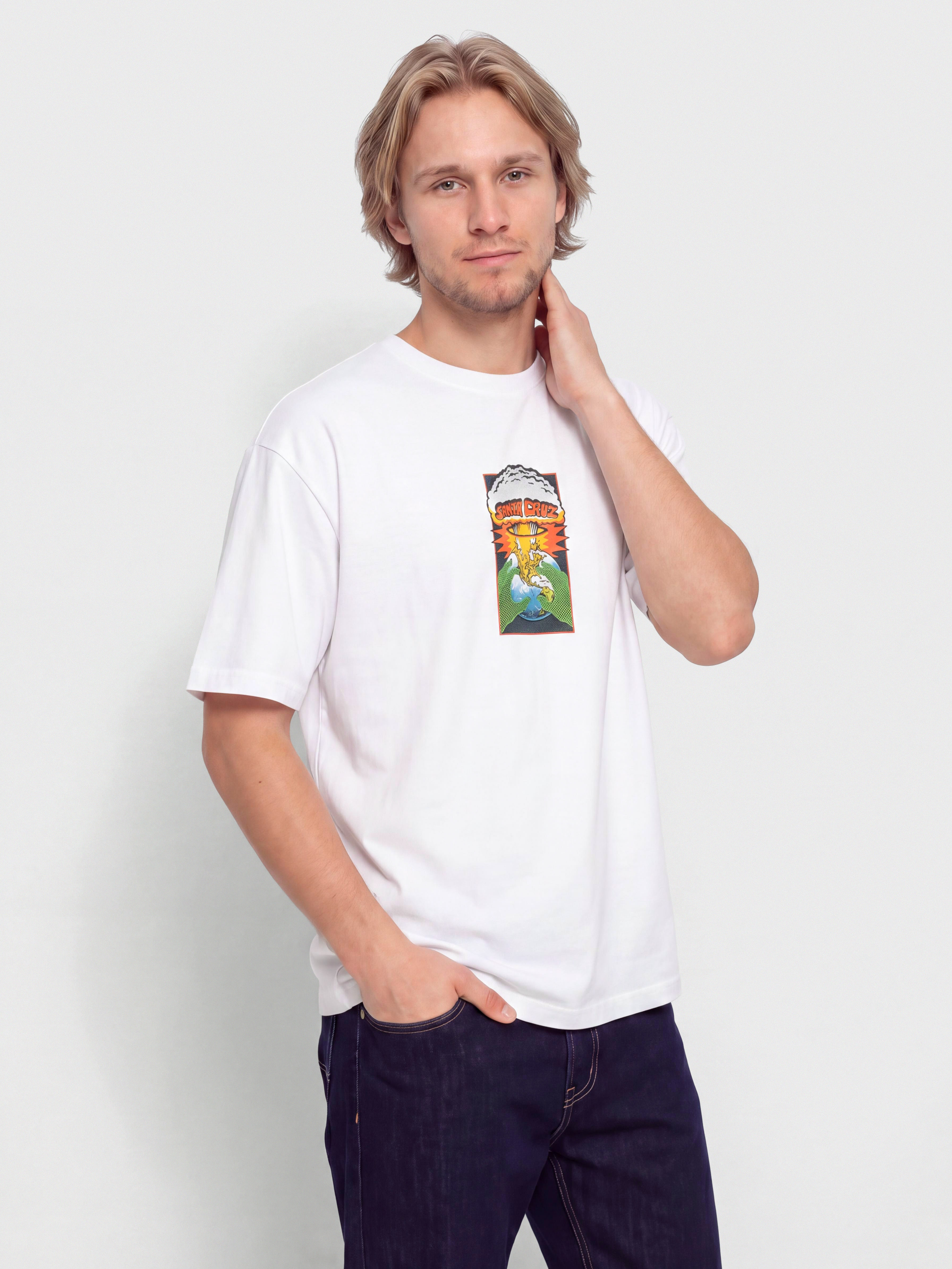 Tričko Santa Cruz Kendall Eotw Front (white)