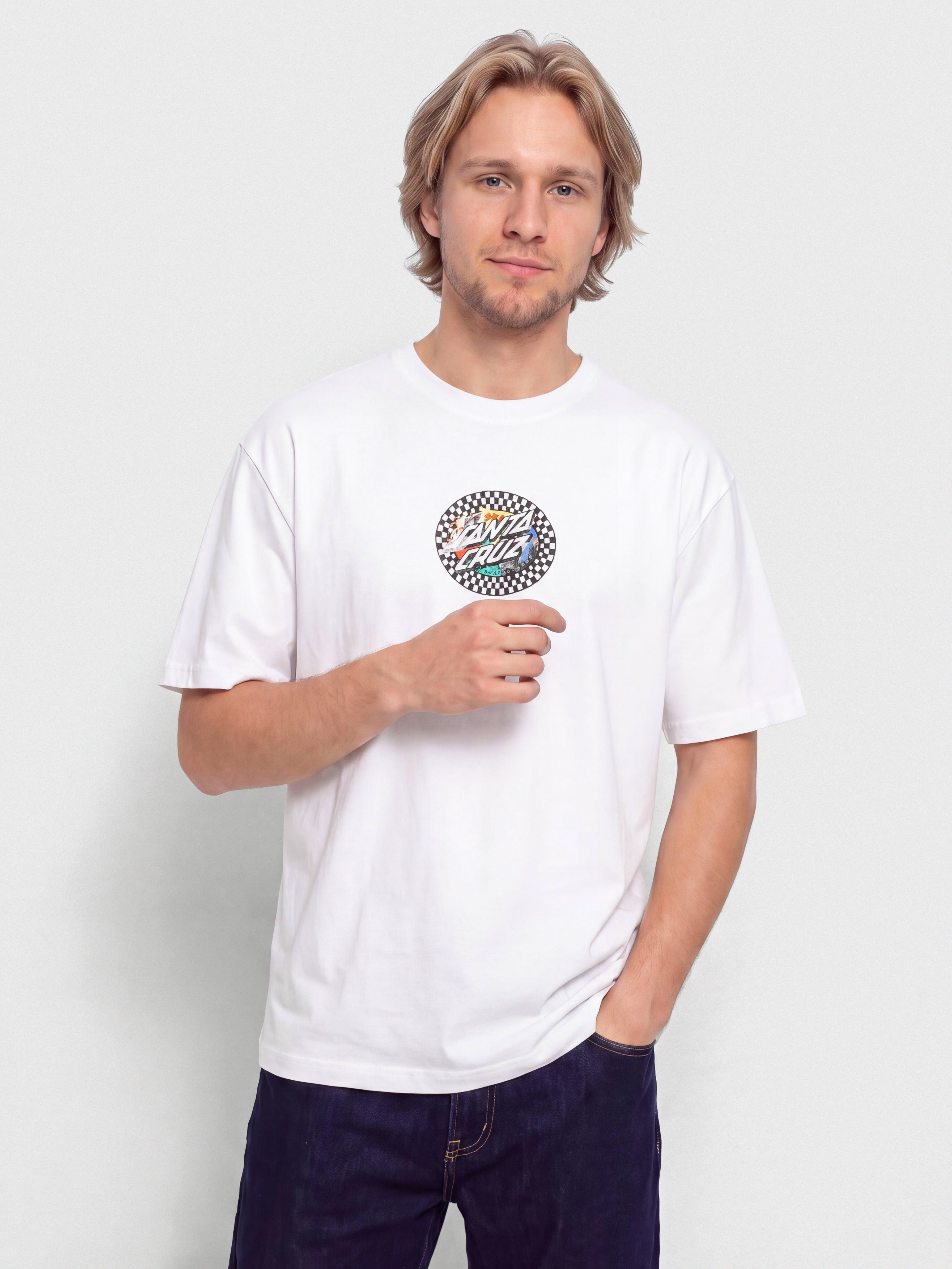 Triu010dko Santa Cruz Collage Oval Dot (white)